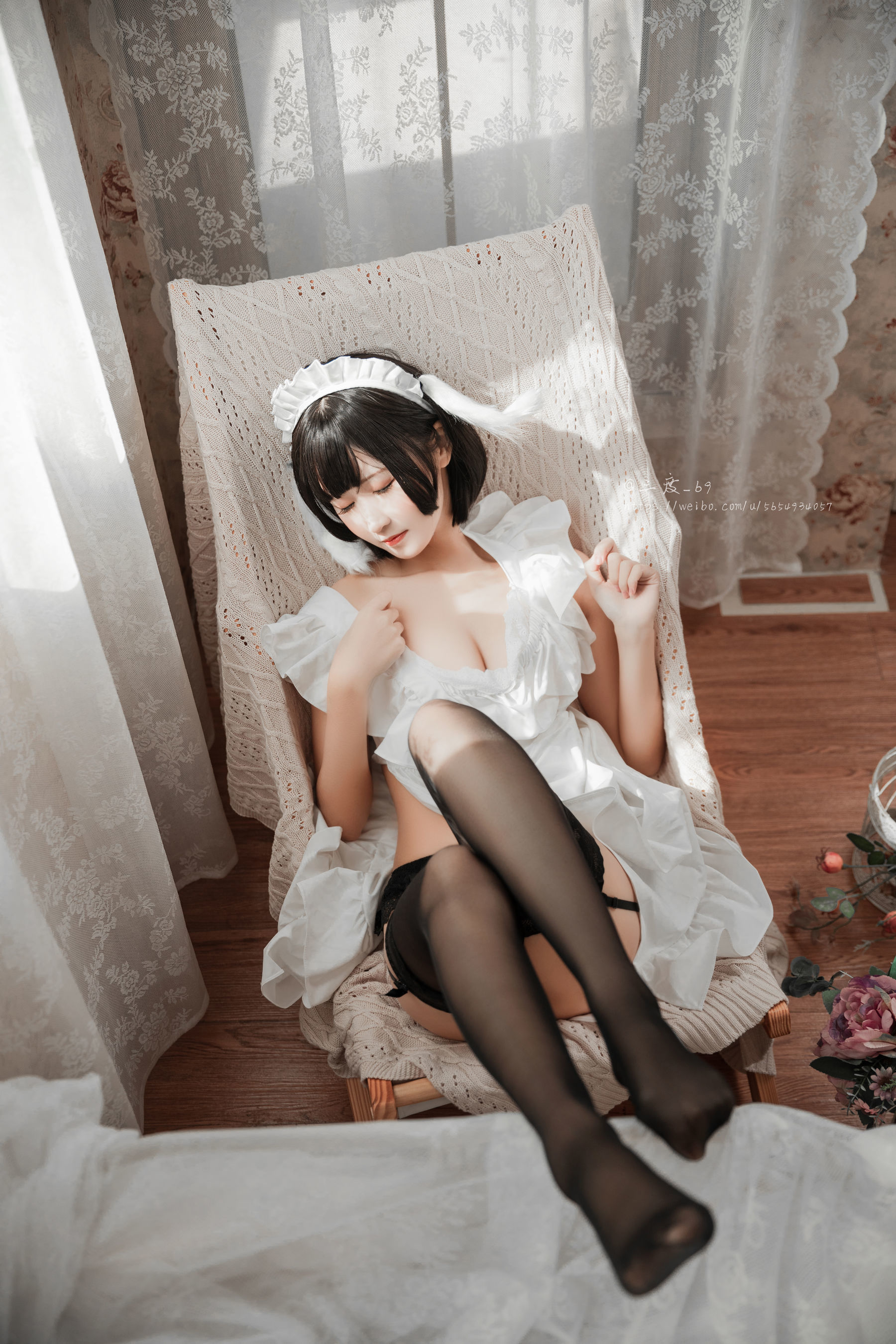 微博妹子三度_69 兔耳女仆-图26