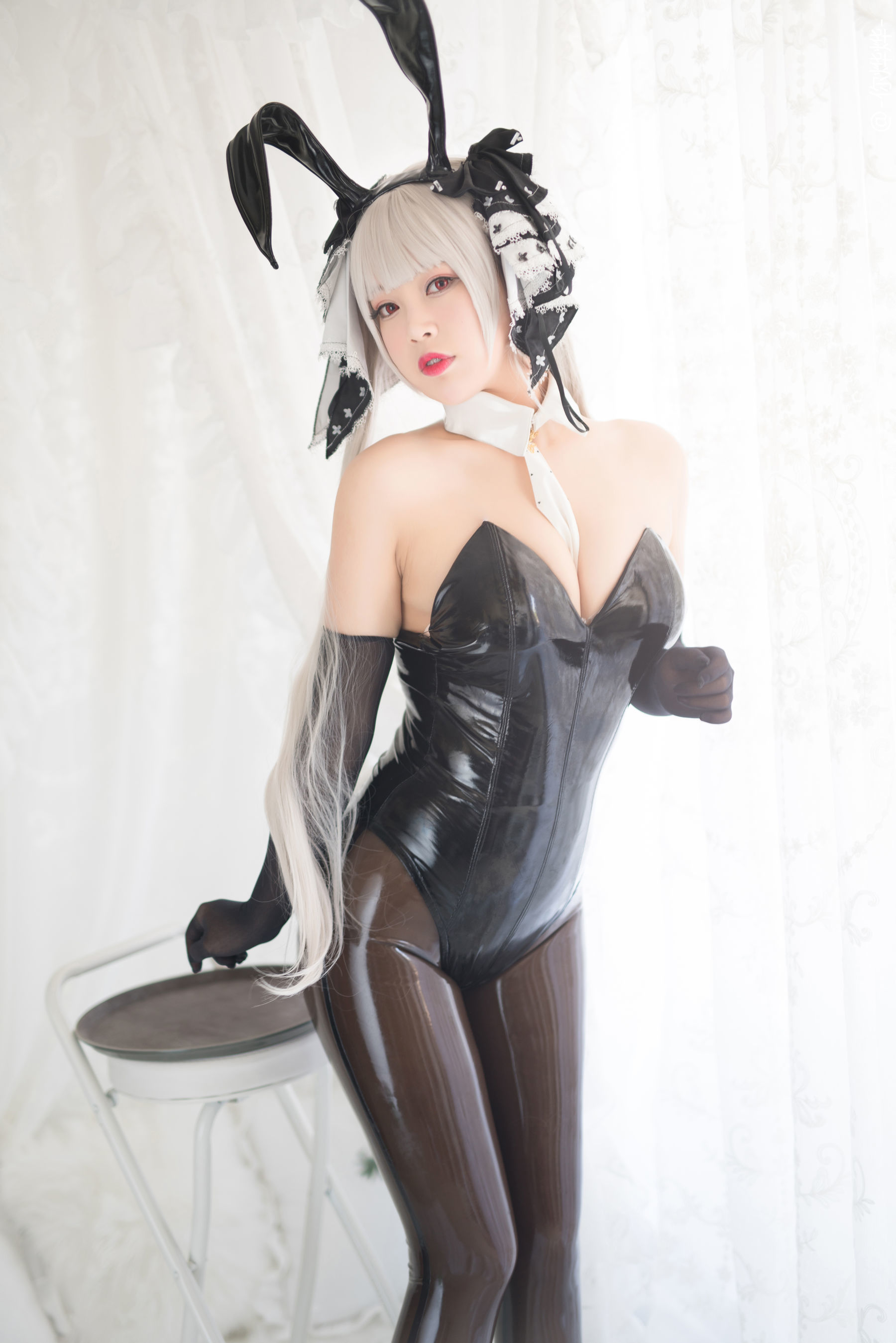 Coser你烨烨 可畏兔女郎-图11