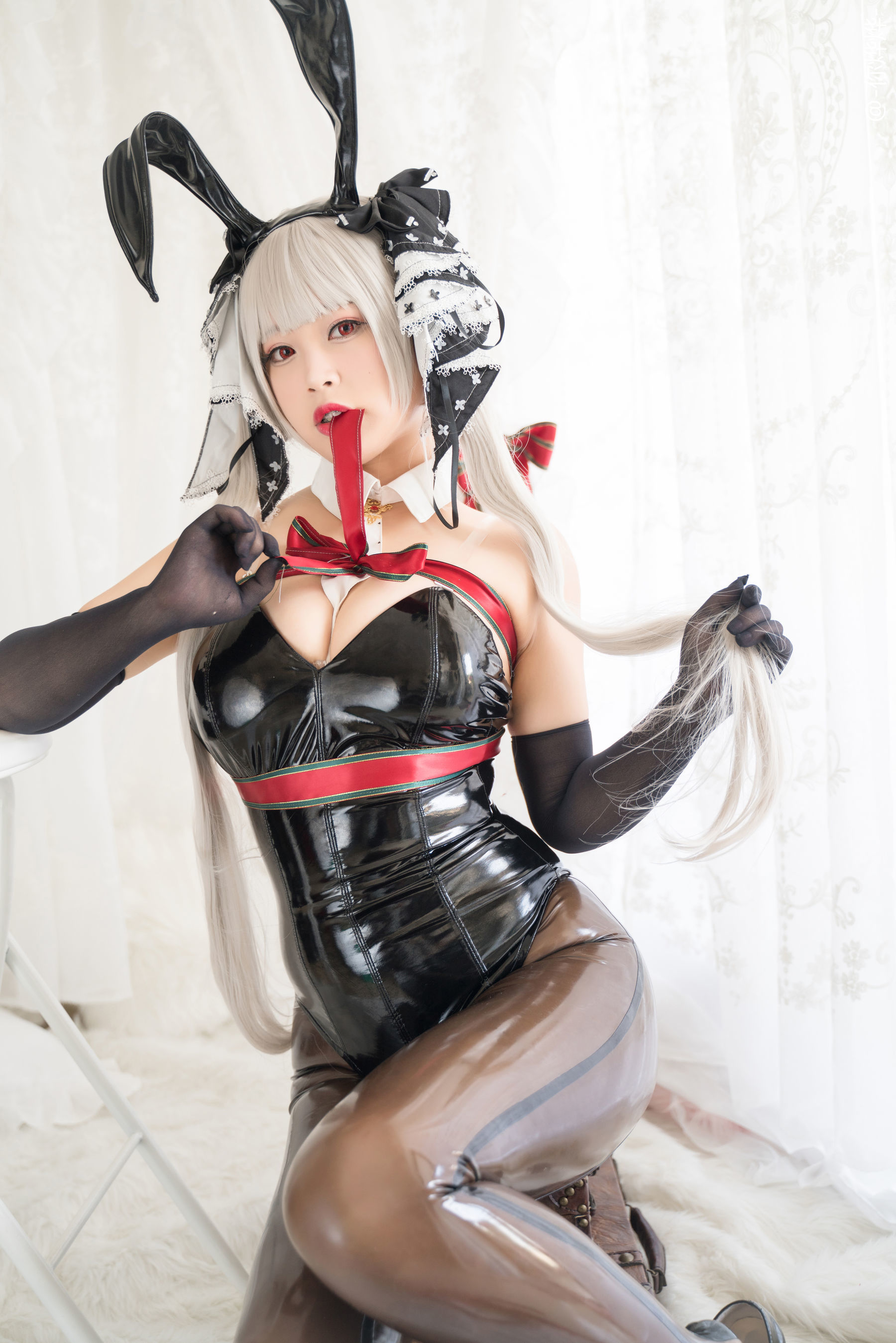 Coser你烨烨 可畏兔女郎-图48