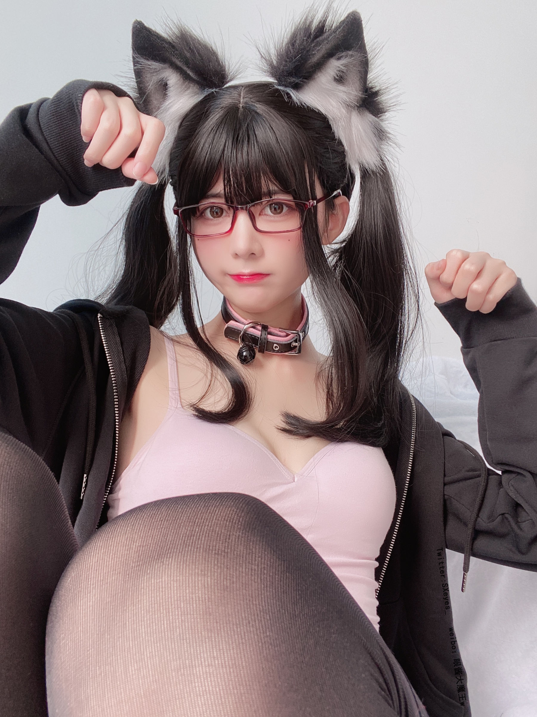 萌妹子眼酱大魔王w 黑狐-图9