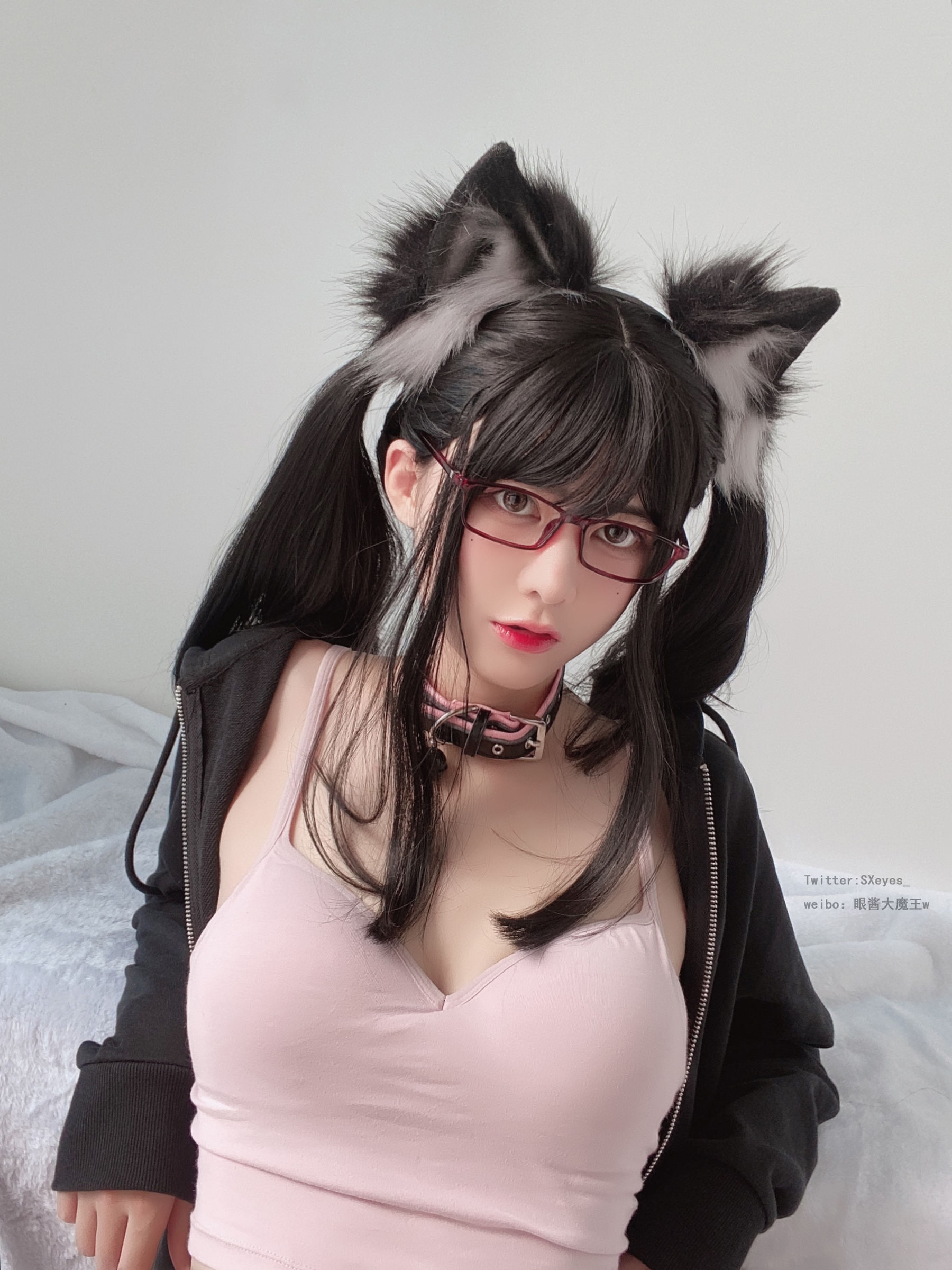 萌妹子眼酱大魔王w 黑狐-图7