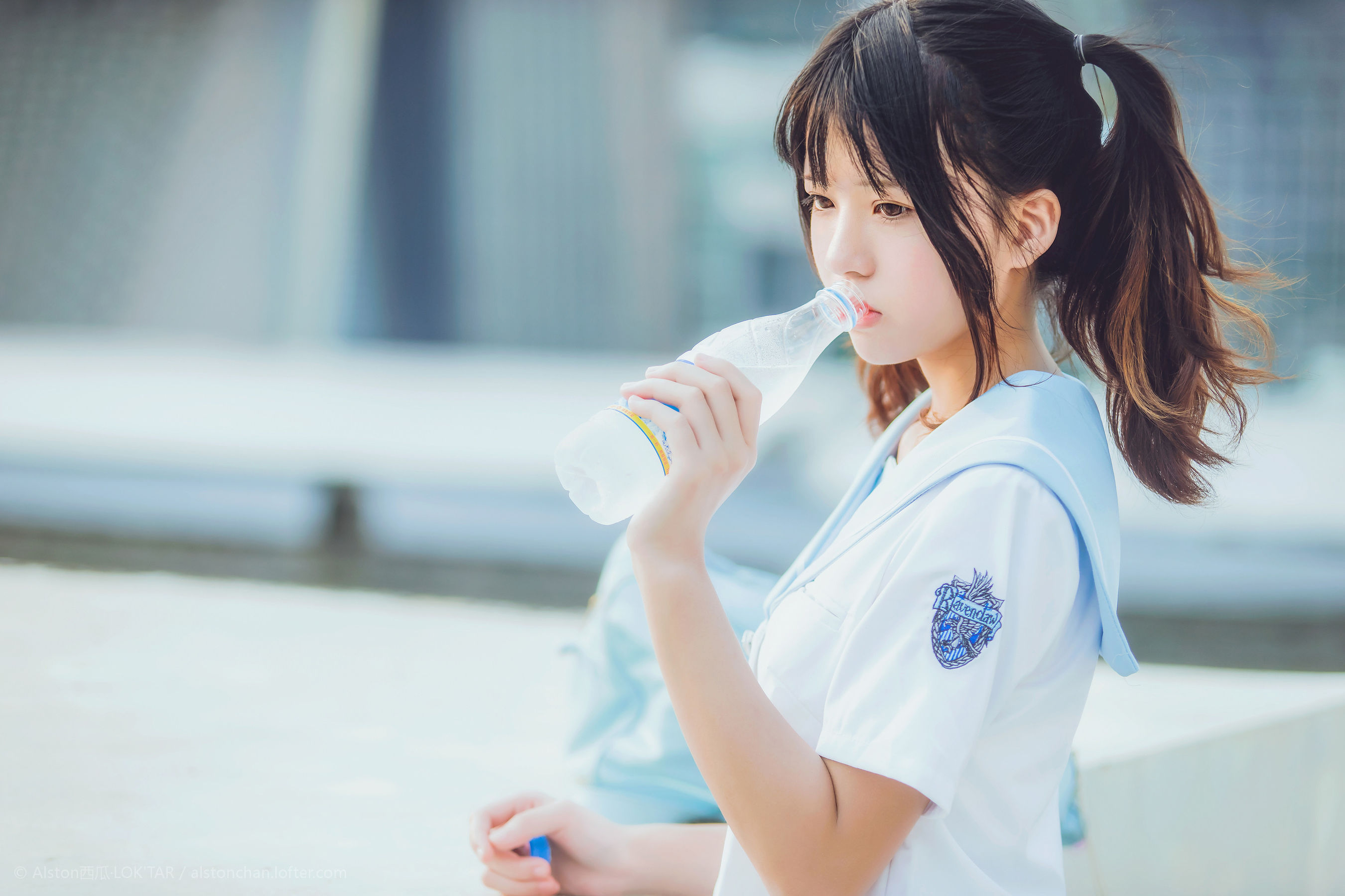 桜桃喵 穿制服的样子-图7