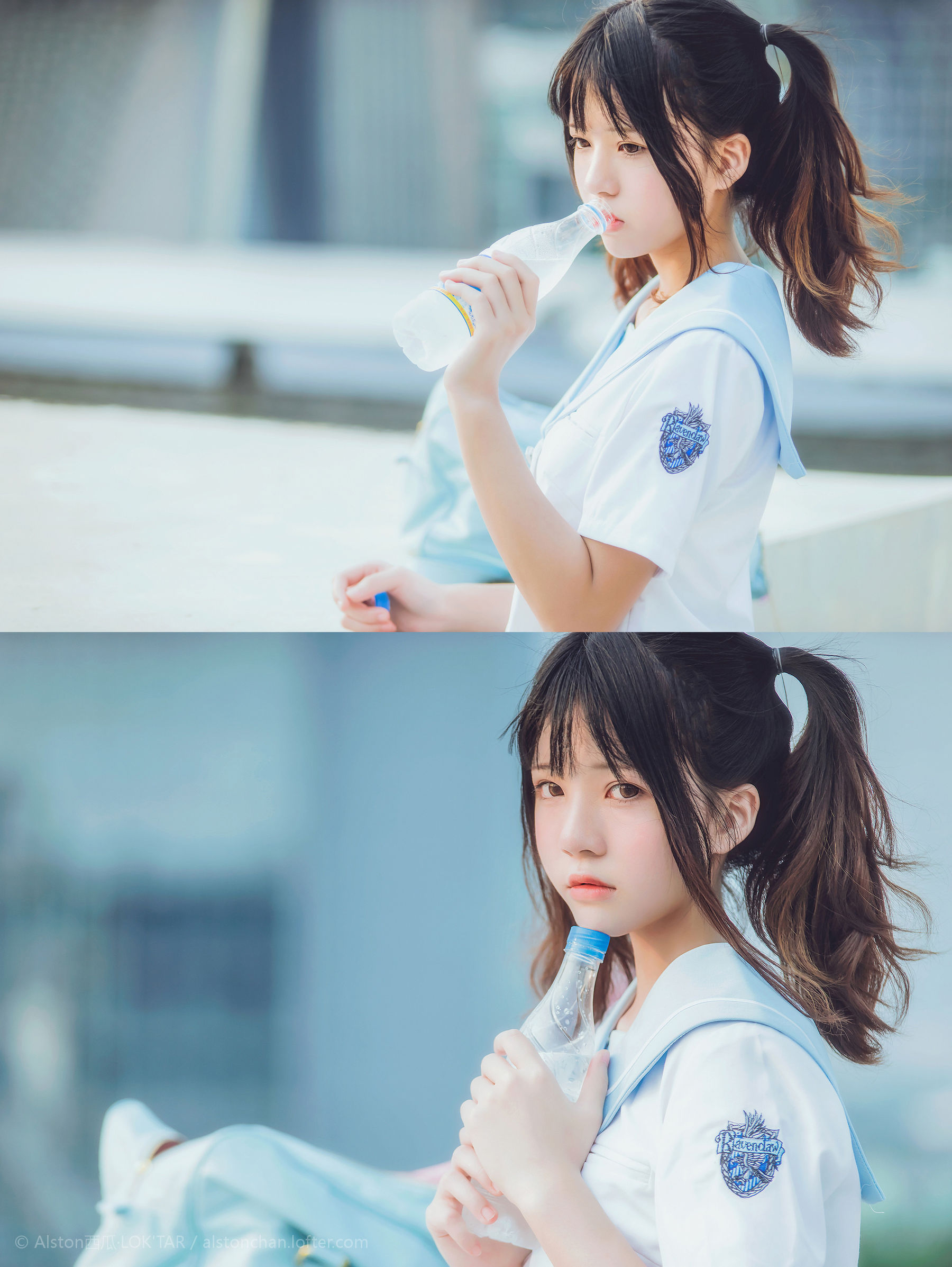 桜桃喵 穿制服的样子-图8