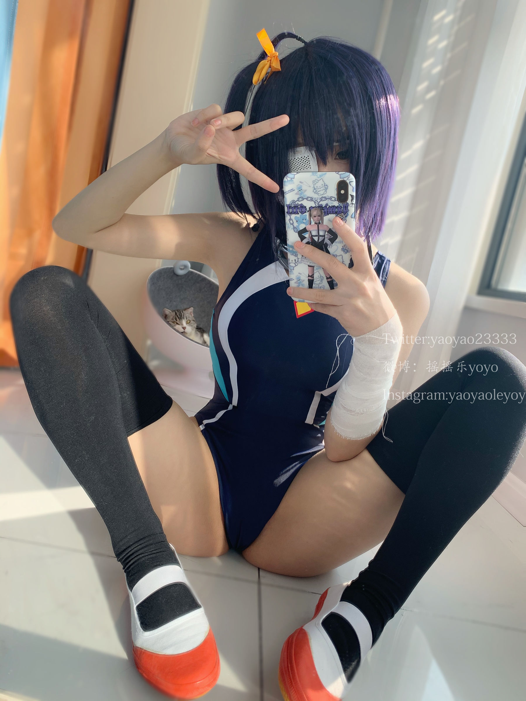 萌妹子Coser摇摇乐yoyo 六花-图24