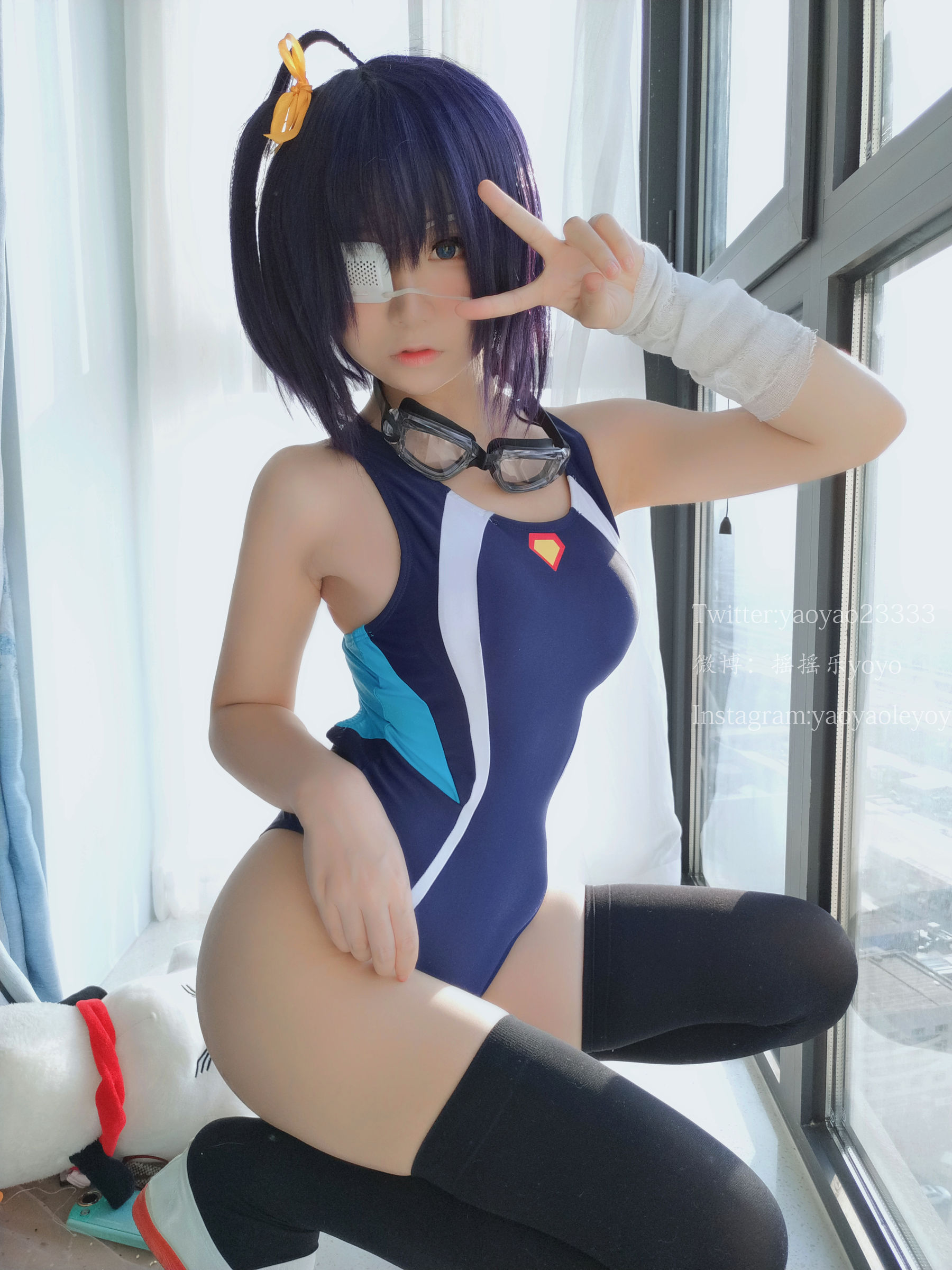萌妹子Coser摇摇乐yoyo 六花-图35
