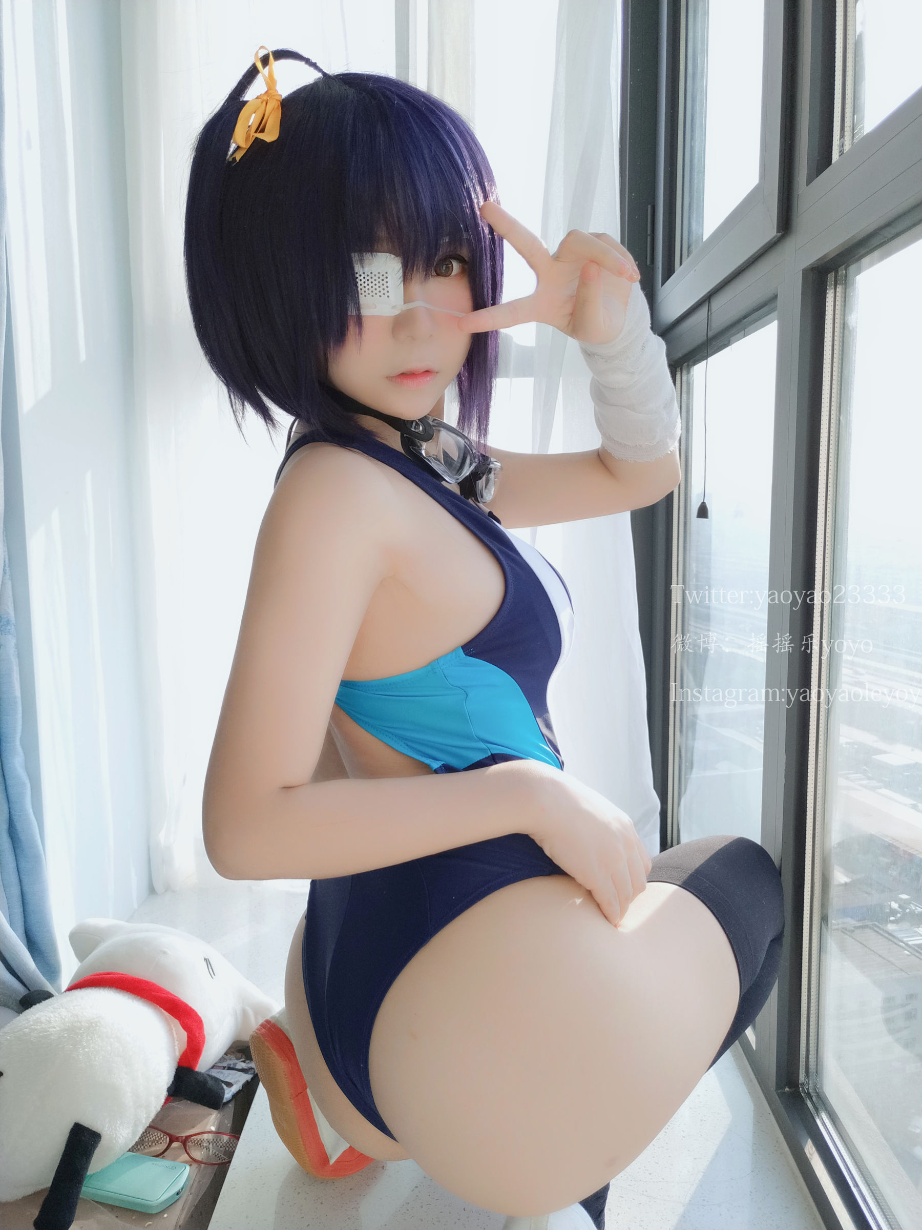 萌妹子Coser摇摇乐yoyo 六花-图37
