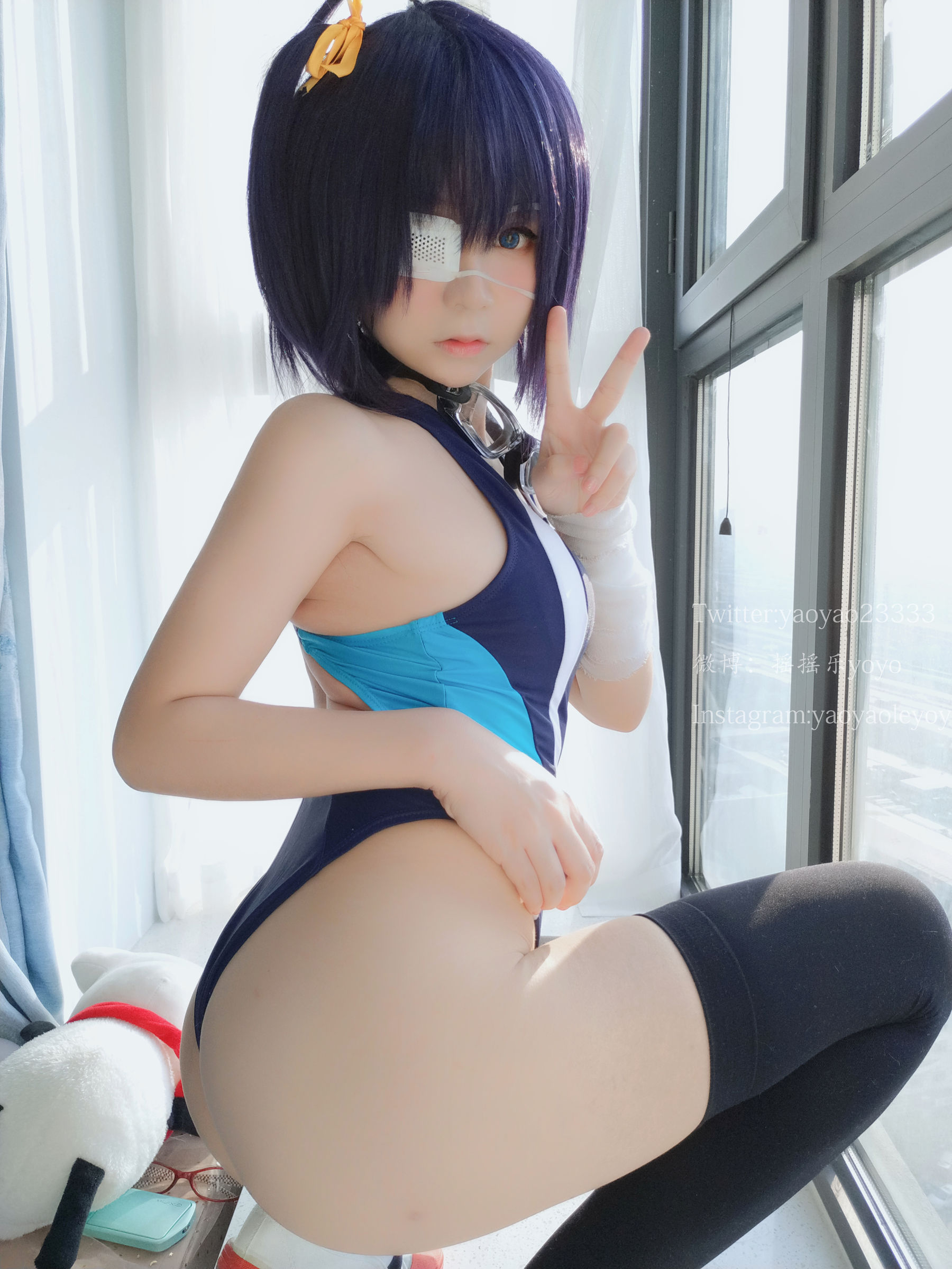 萌妹子Coser摇摇乐yoyo 六花-图38