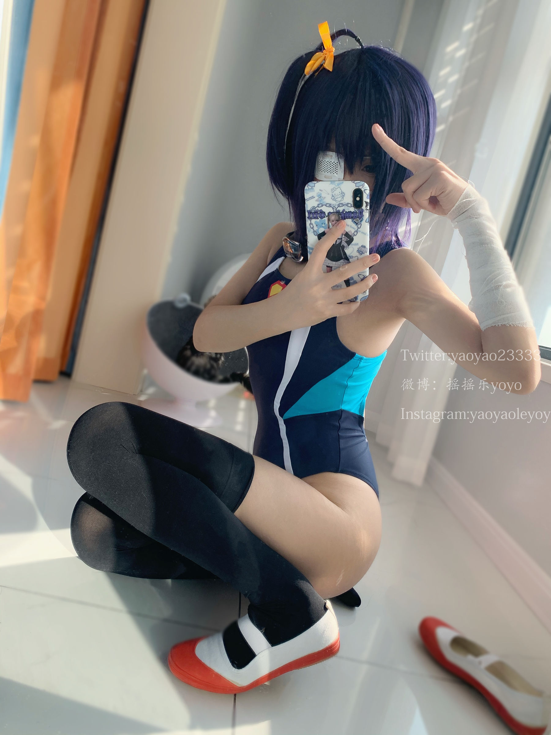 萌妹子Coser摇摇乐yoyo 六花-图85