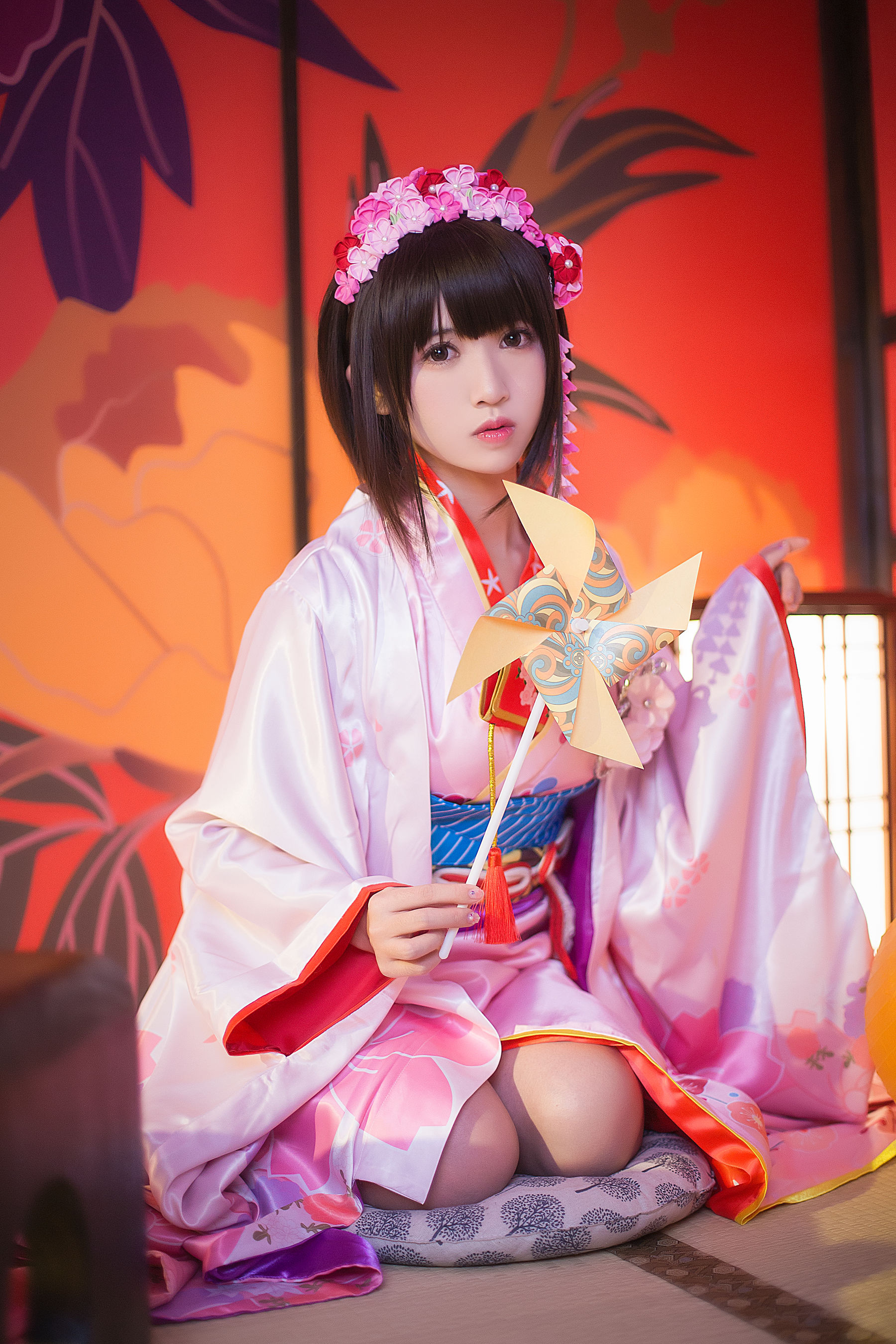 超人气Coser鳗鱼霏儿 圣人惠 和服-图7