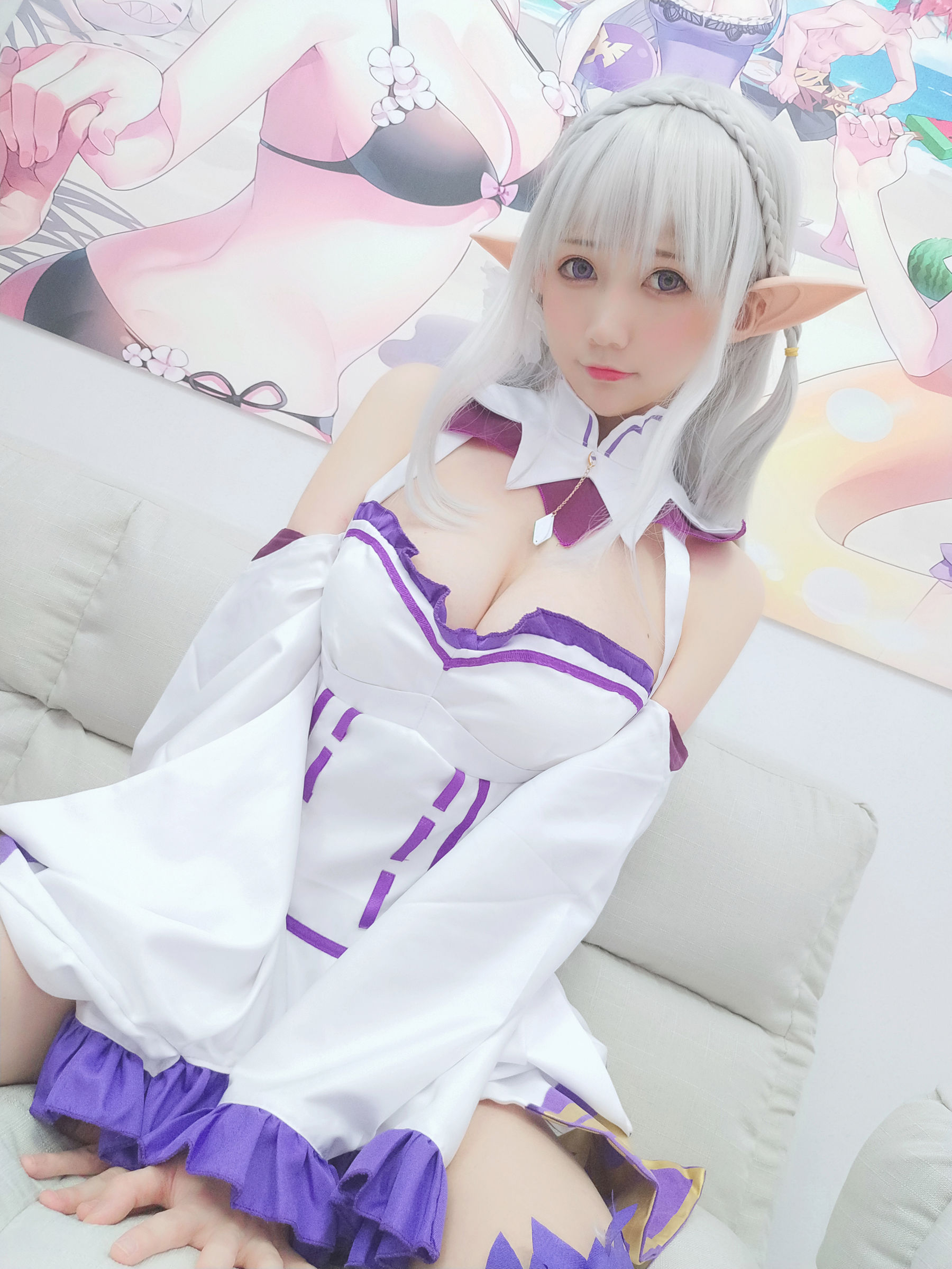 NAGISA魔物喵 自摄系列 No.005 艾米莉亚-图22