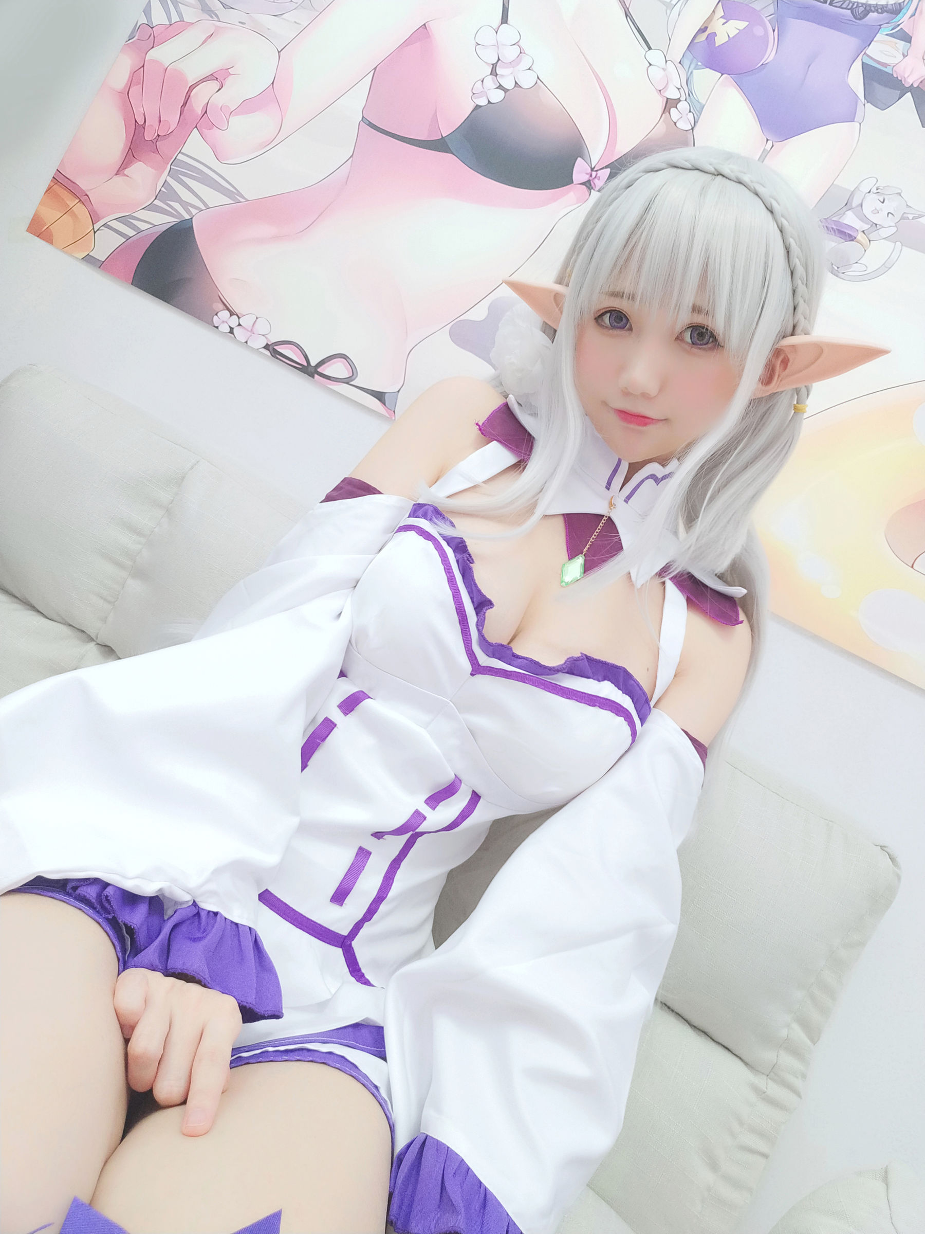 NAGISA魔物喵 自摄系列 No.005 艾米莉亚-图27
