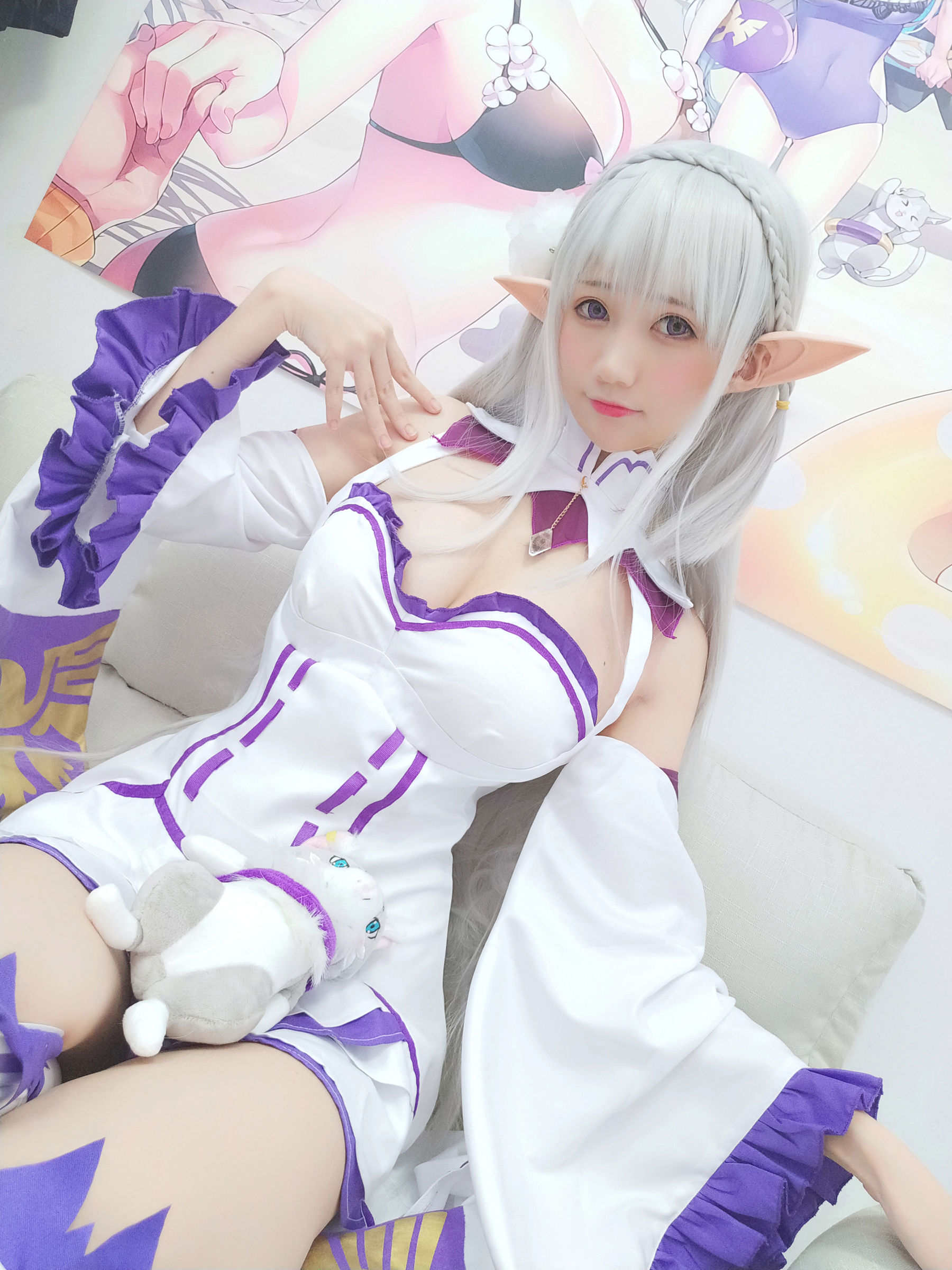 NAGISA魔物喵 自摄系列 No.005 艾米莉亚-图28