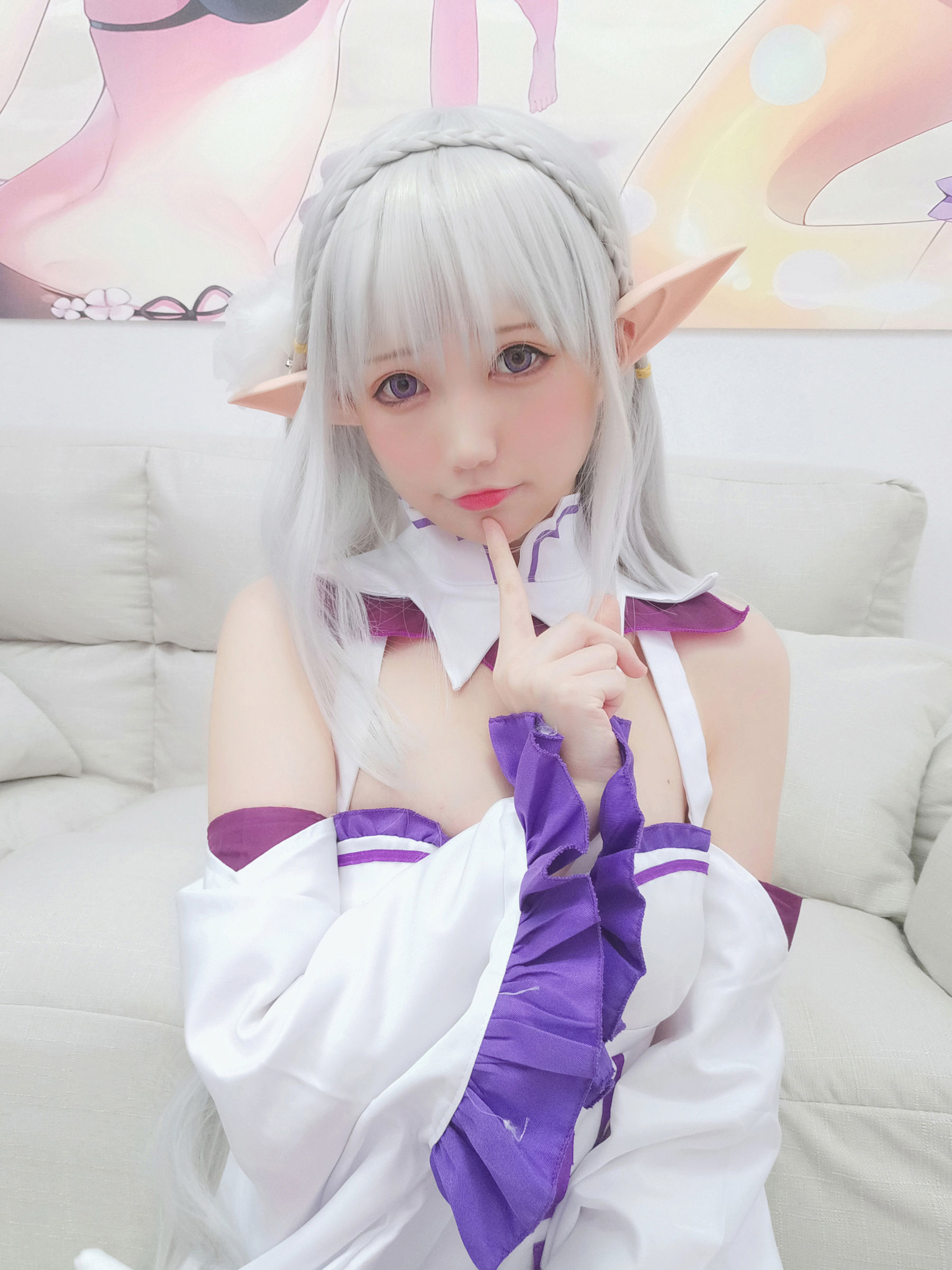 NAGISA魔物喵 自摄系列 No.005 艾米莉亚-图2