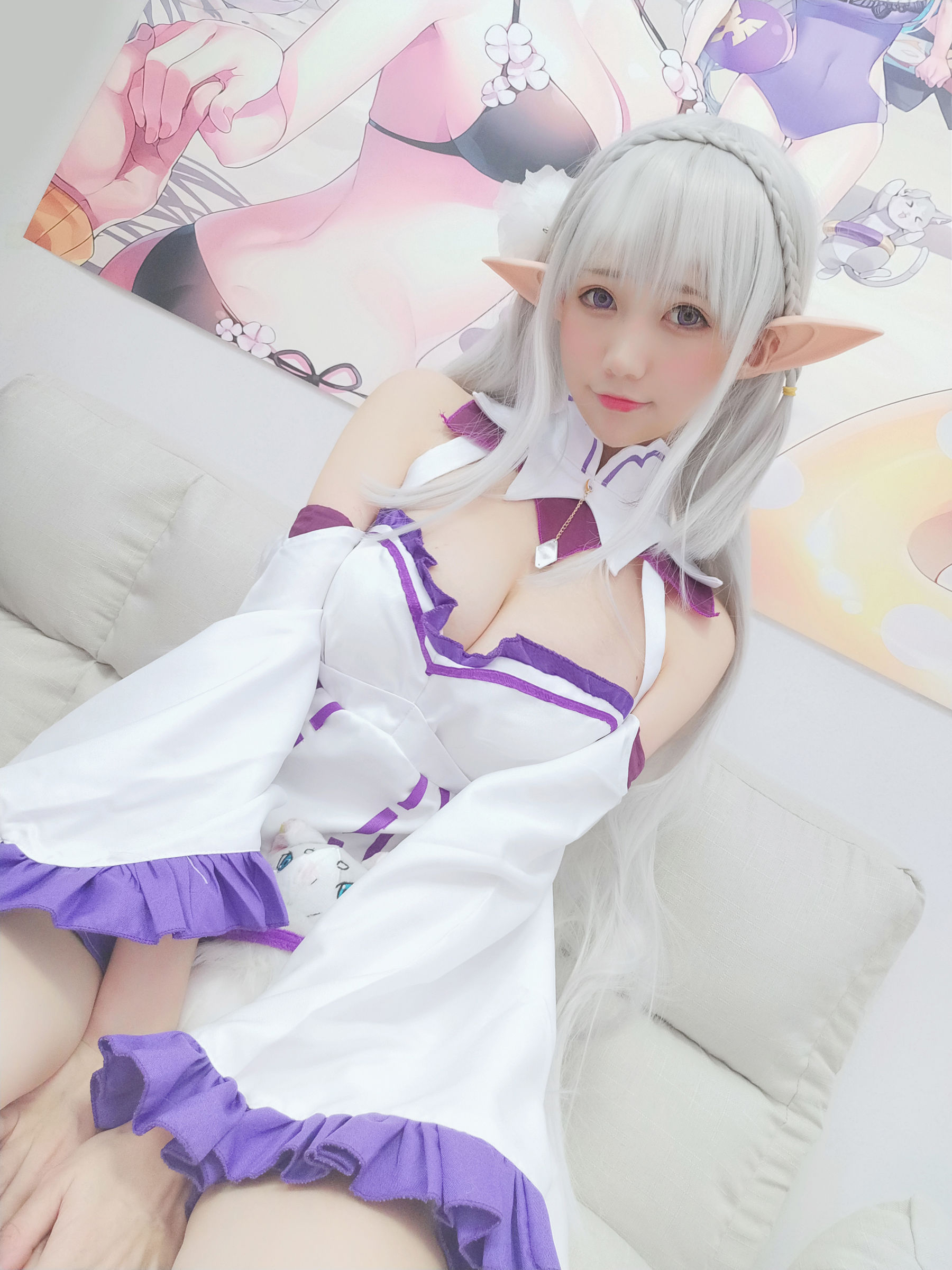 NAGISA魔物喵 自摄系列 No.005 艾米莉亚-图29