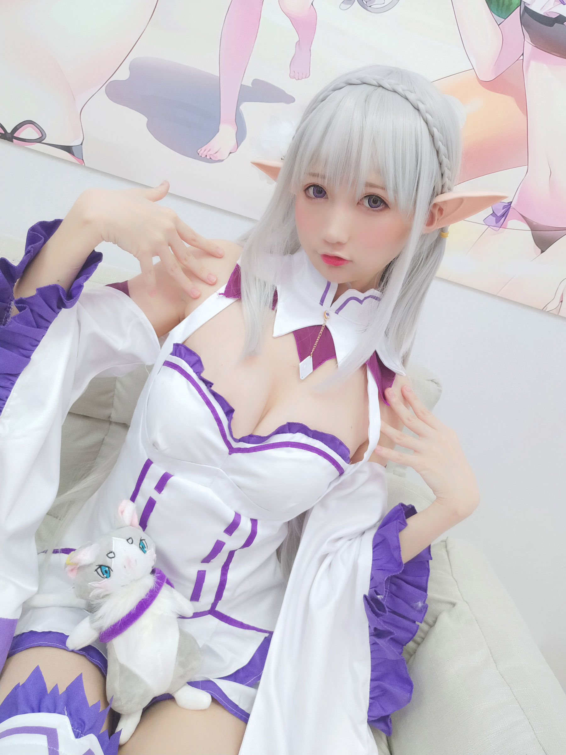 NAGISA魔物喵 自摄系列 No.005 艾米莉亚-图4