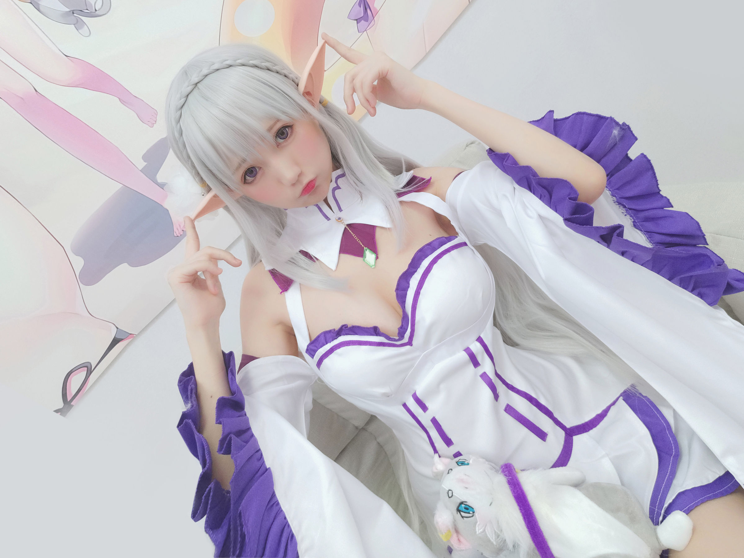 NAGISA魔物喵 自摄系列 No.005 艾米莉亚-图6
