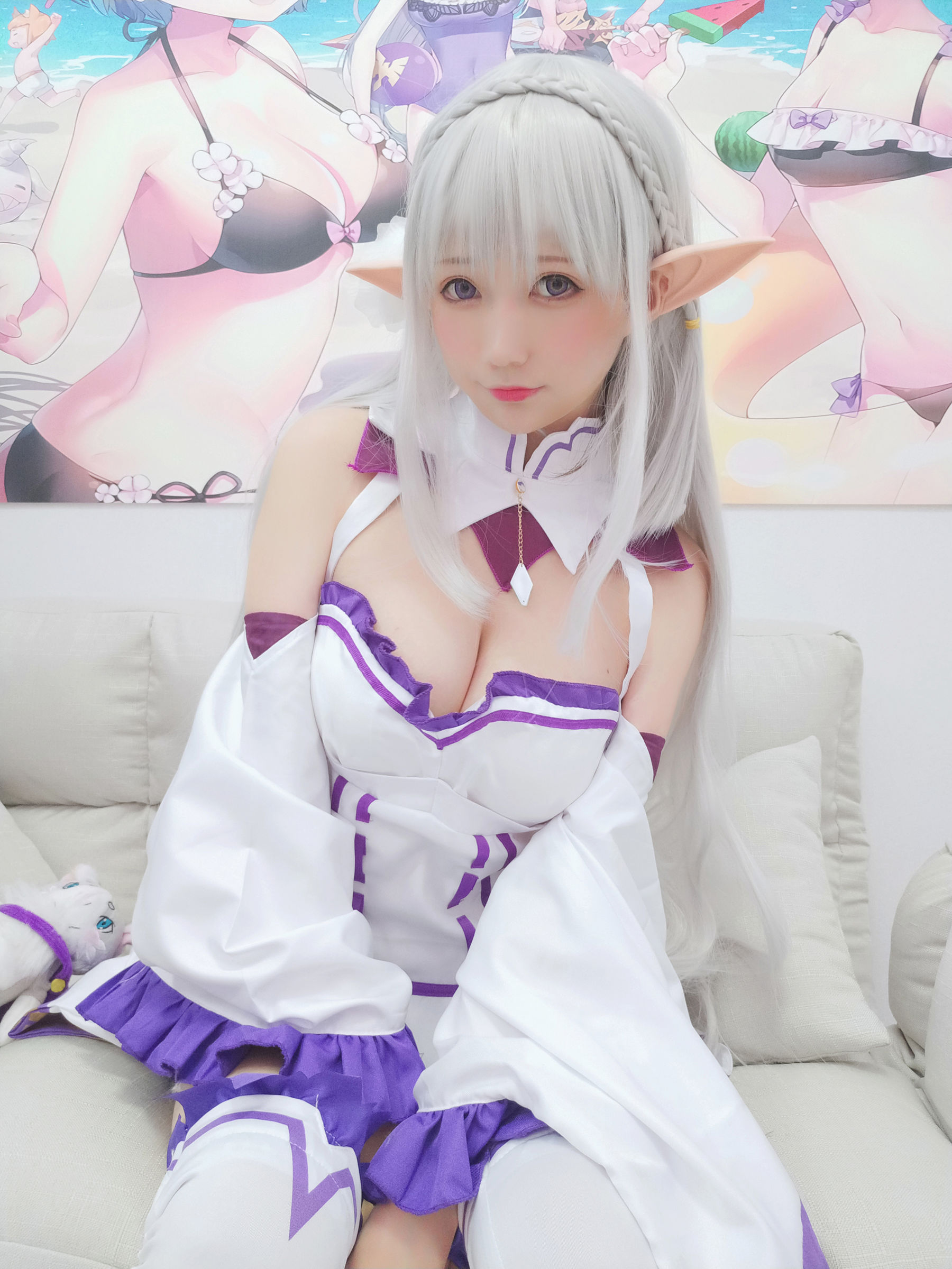 NAGISA魔物喵 自摄系列 No.005 艾米莉亚-图7