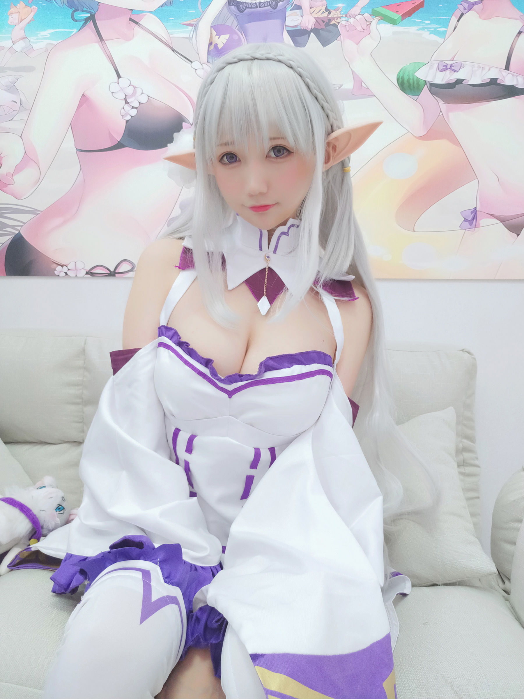 NAGISA魔物喵 自摄系列 No.005 艾米莉亚-图8