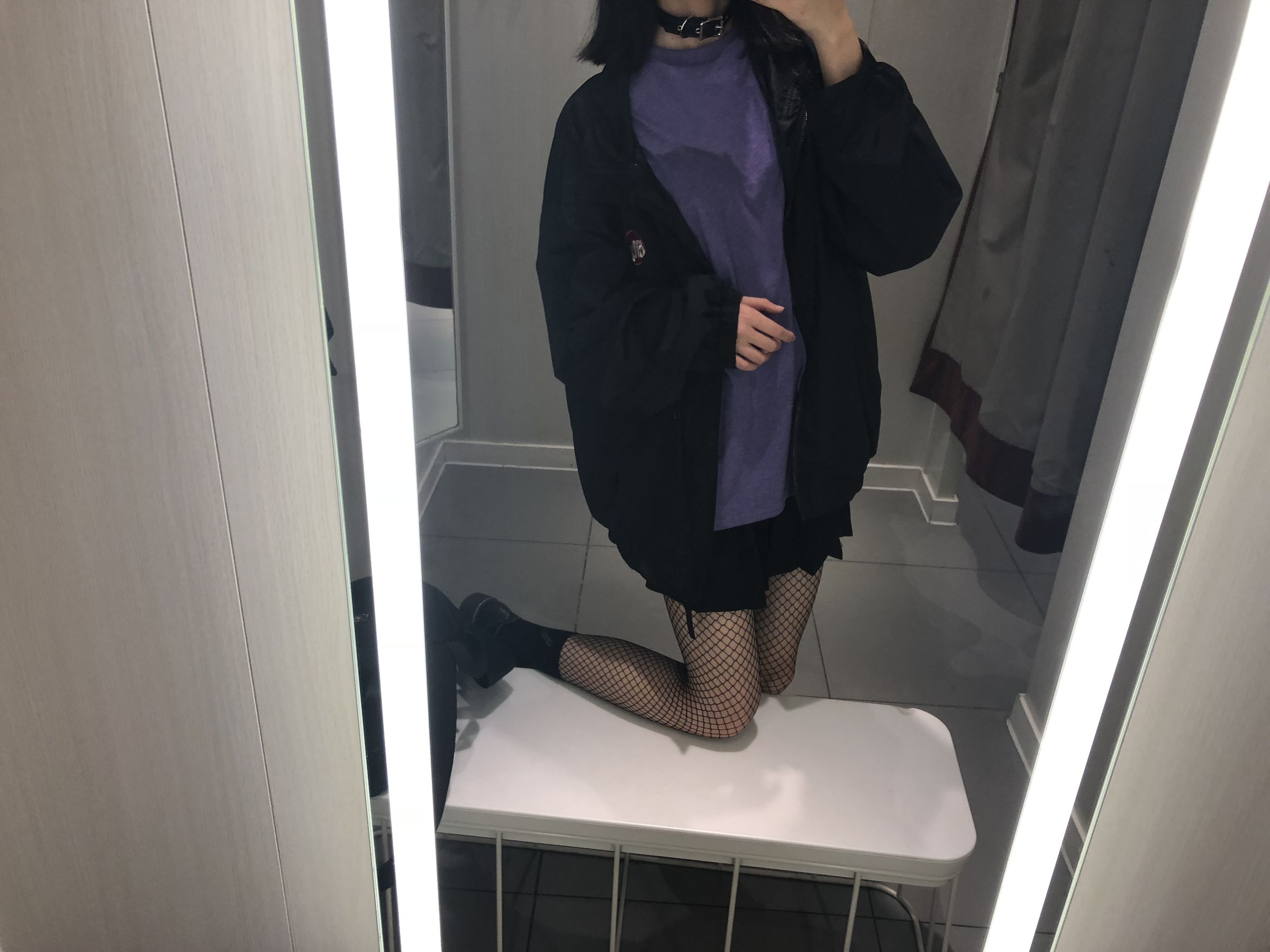 萌妹子眼酱大魔王w 试衣间-图0