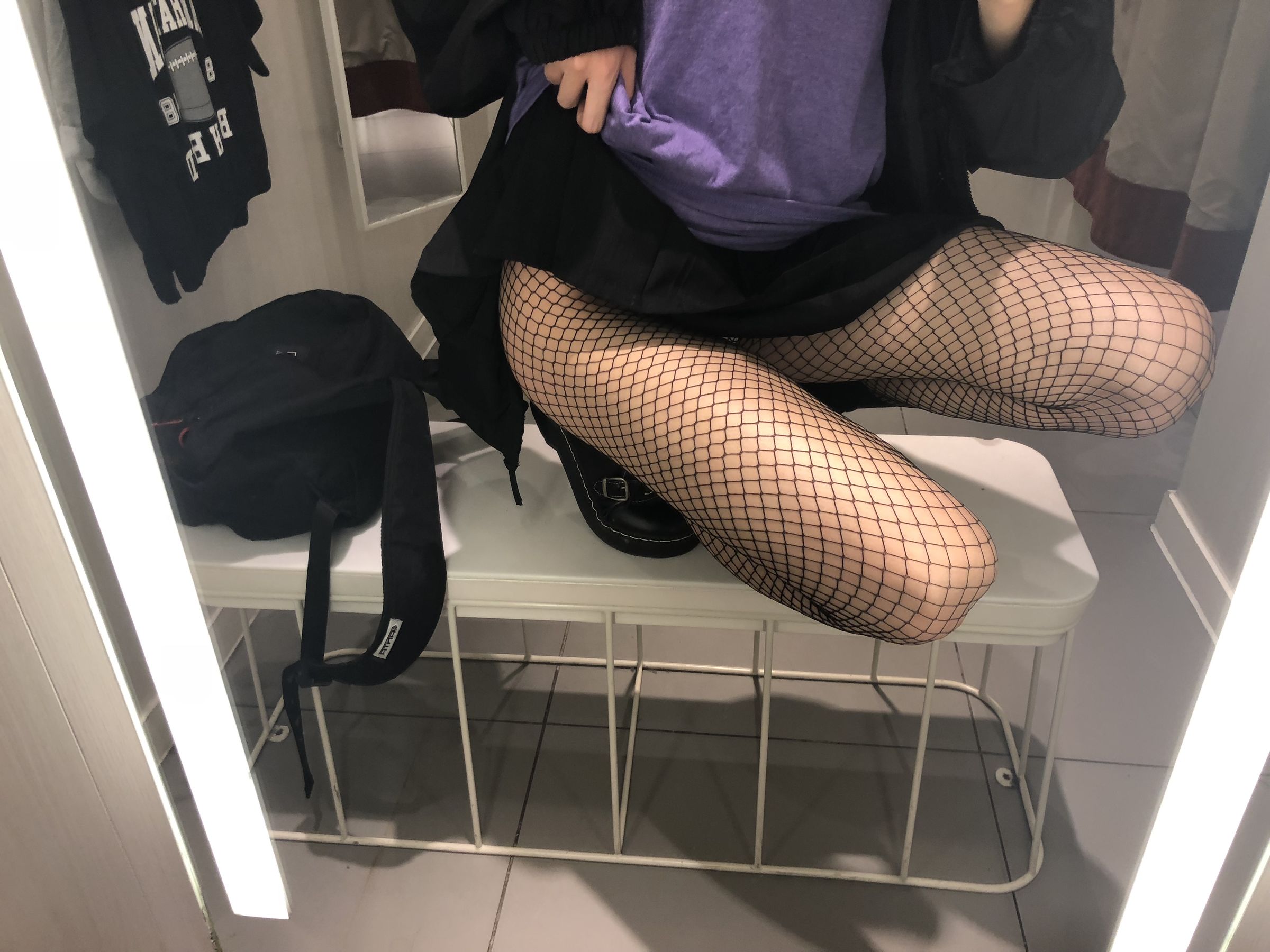 萌妹子眼酱大魔王w 试衣间-图3