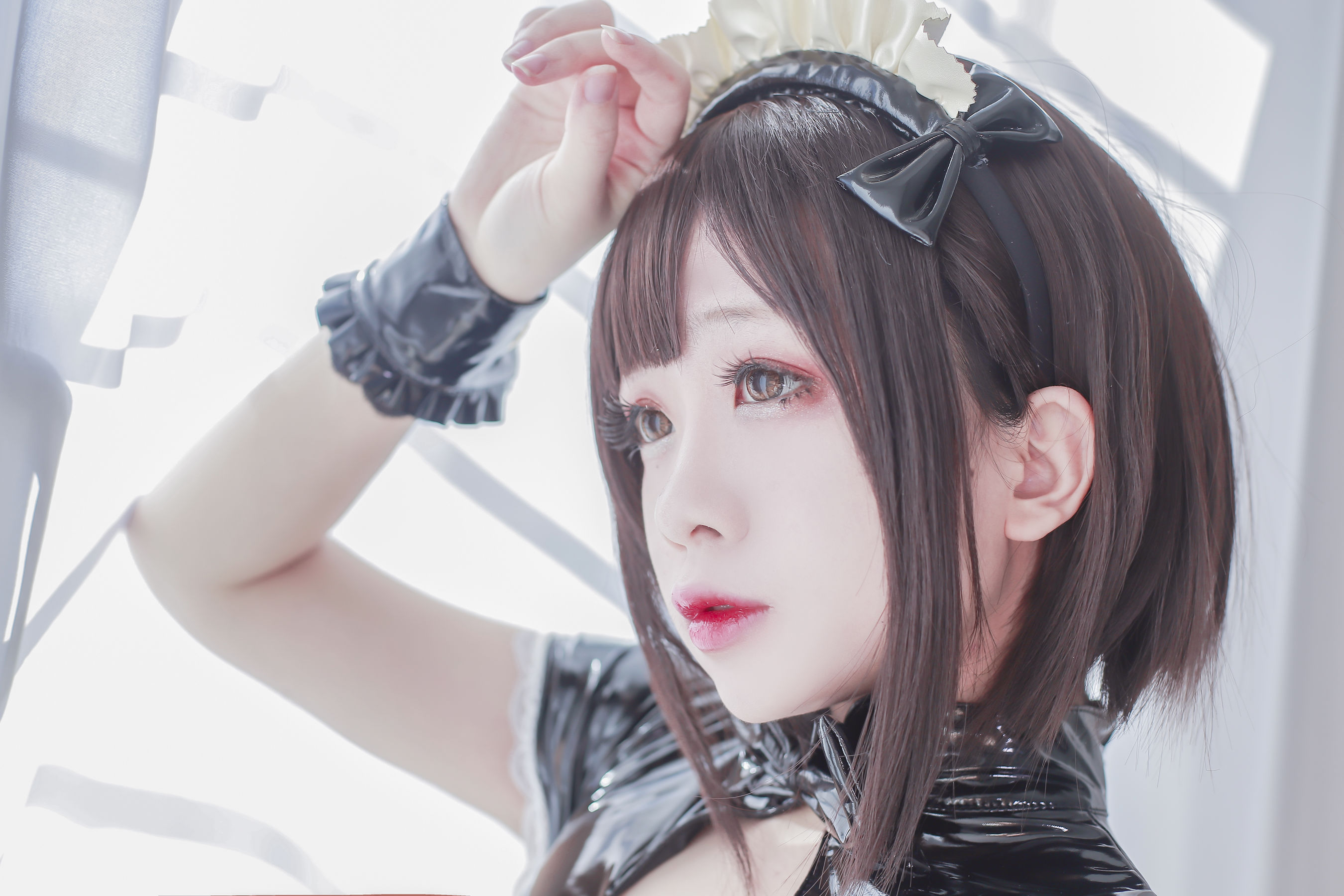 Cosplay日奈娇 半乳女仆-图25