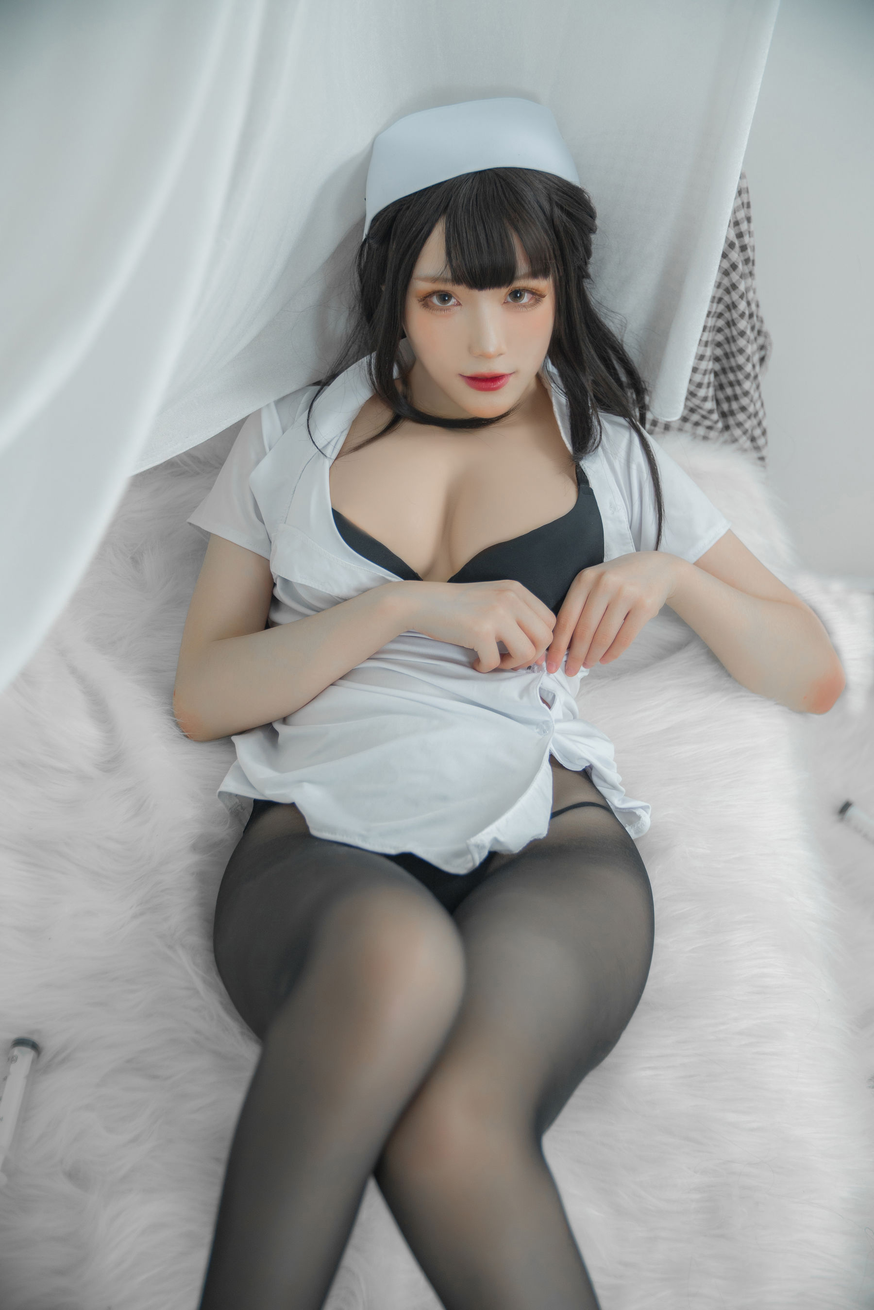起司块wii写真 白色护士-图20