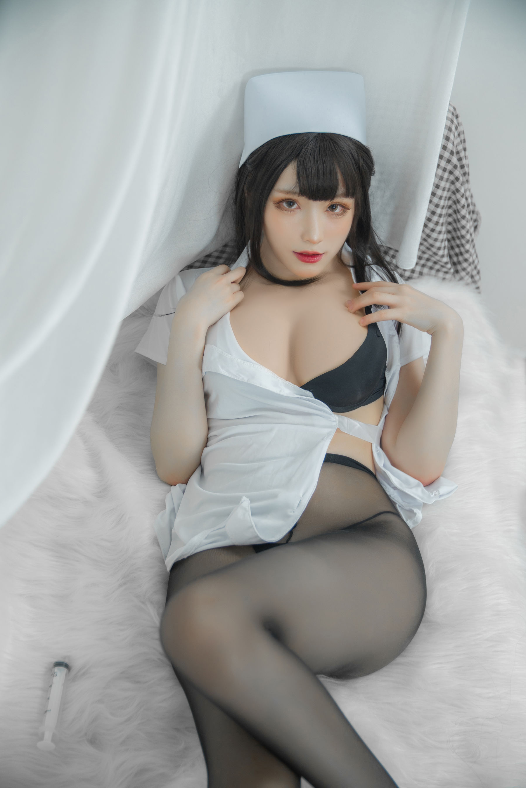 起司块wii写真 白色护士-图21