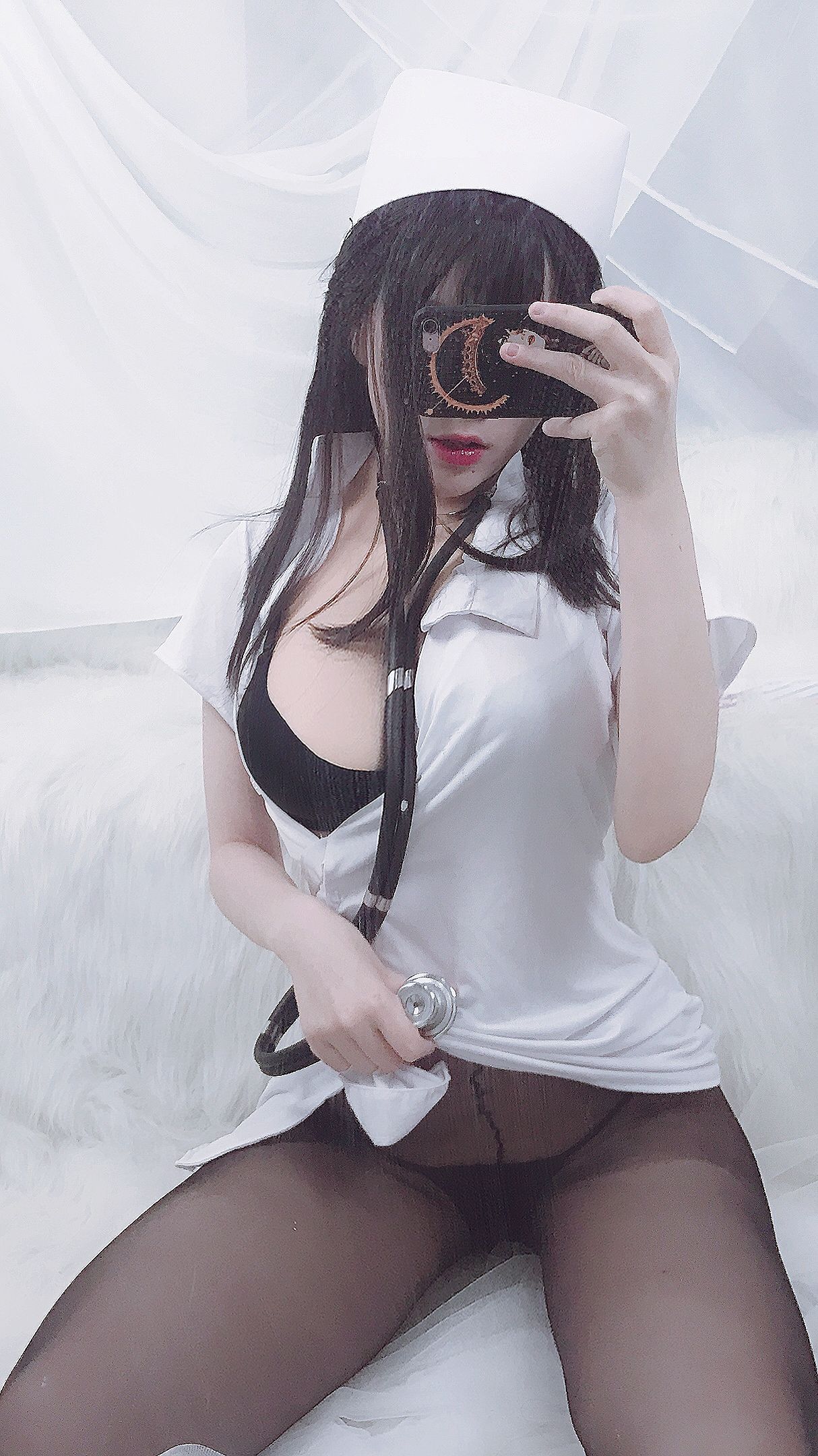 起司块wii写真 白色护士-图50