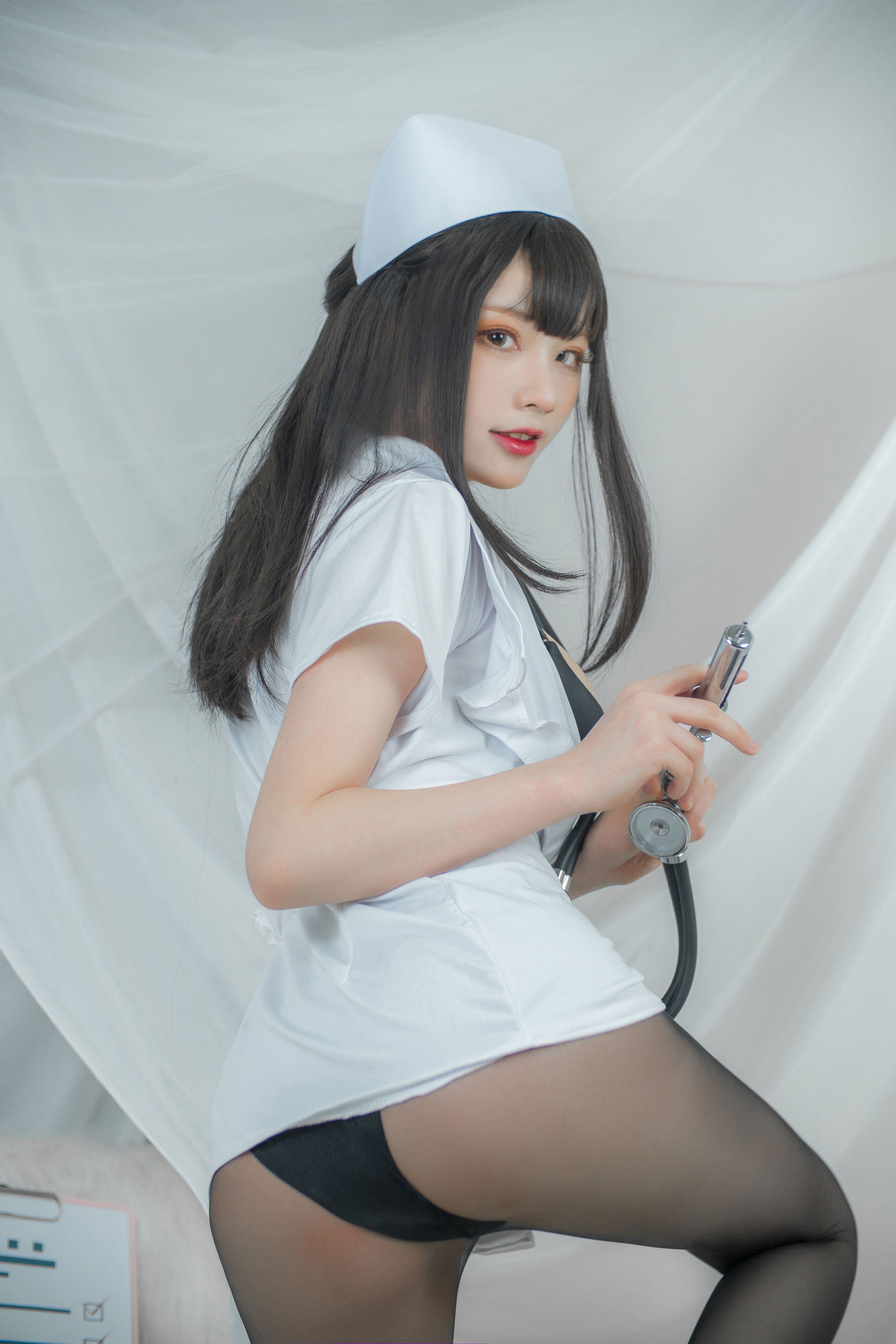 起司块wii写真 白色护士-图7