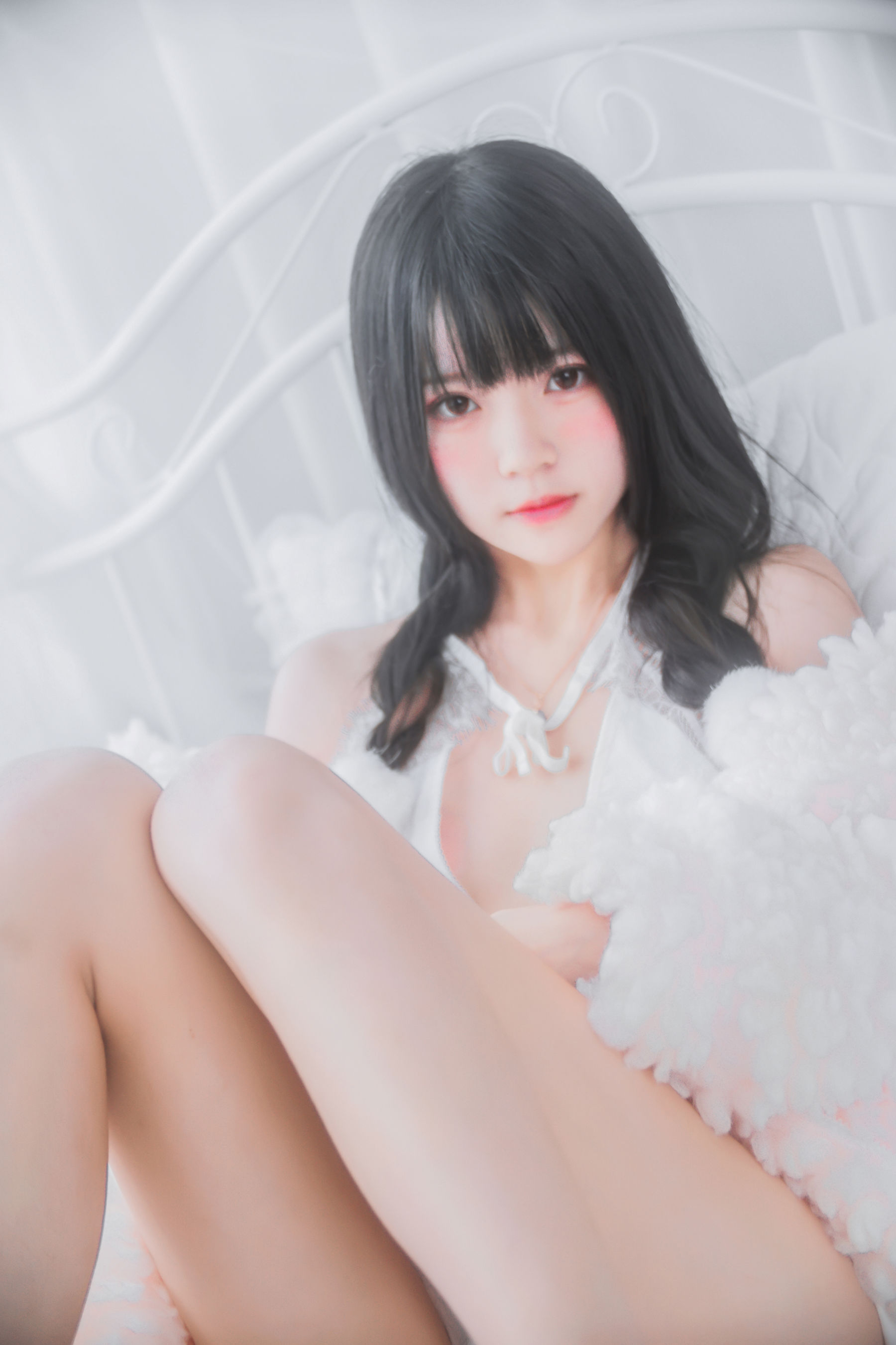 桜桃喵 冬眠系列 纯白私房-图21