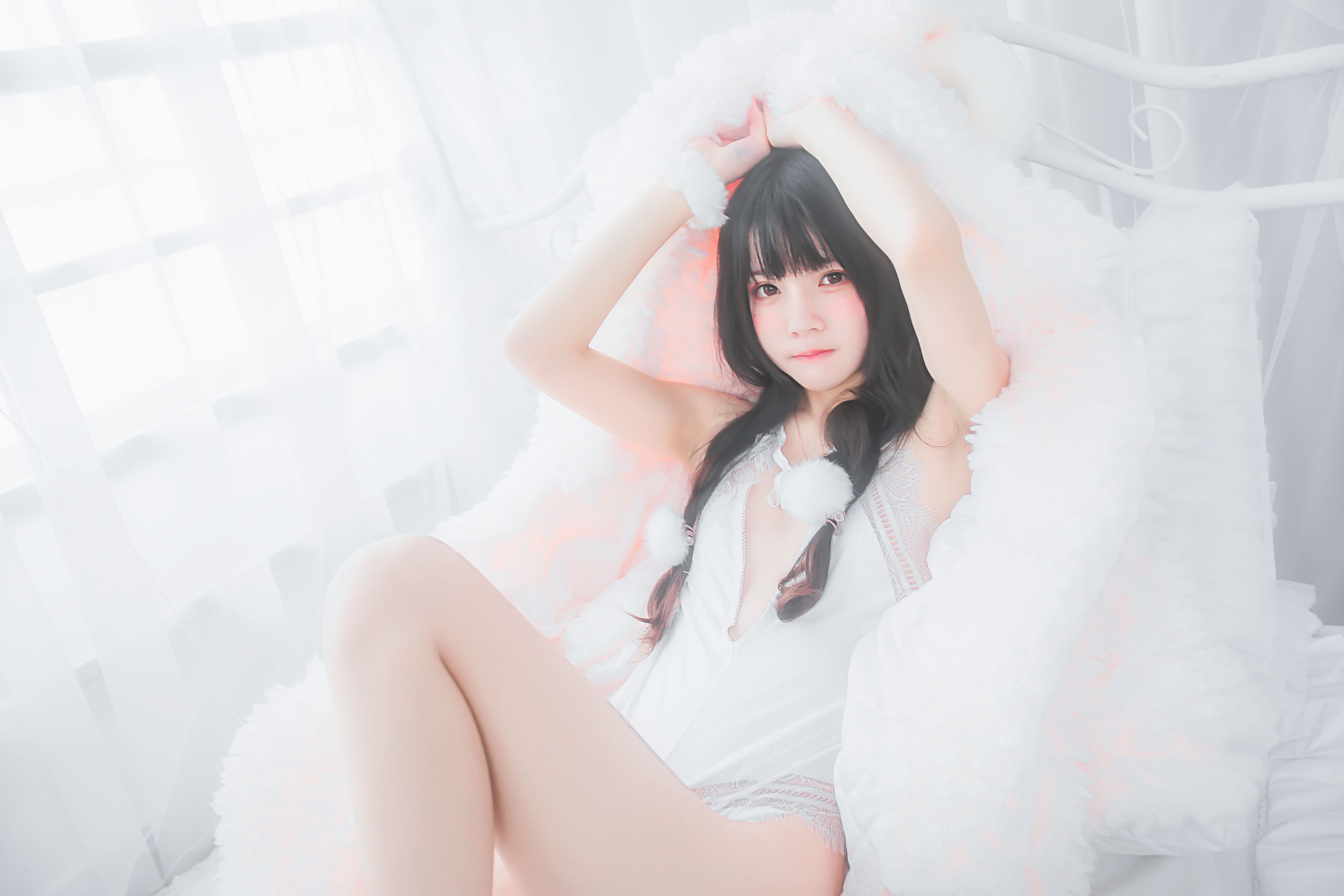 桜桃喵 冬眠系列 纯白私房-图25