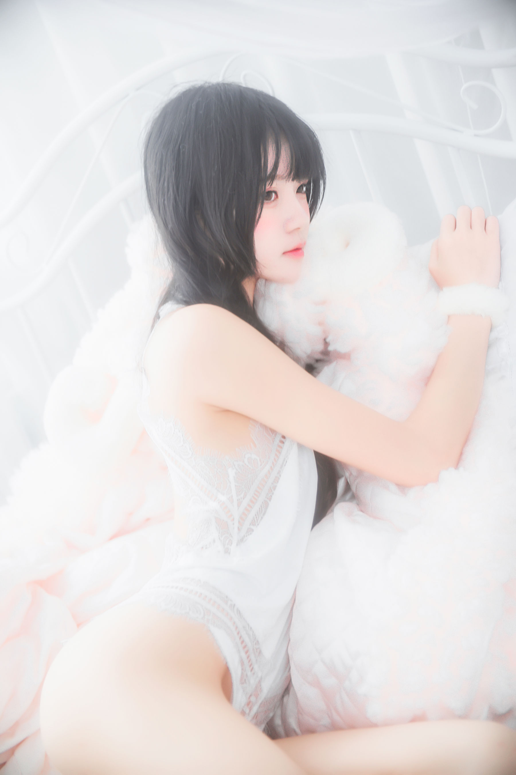 桜桃喵 冬眠系列 纯白私房-图27