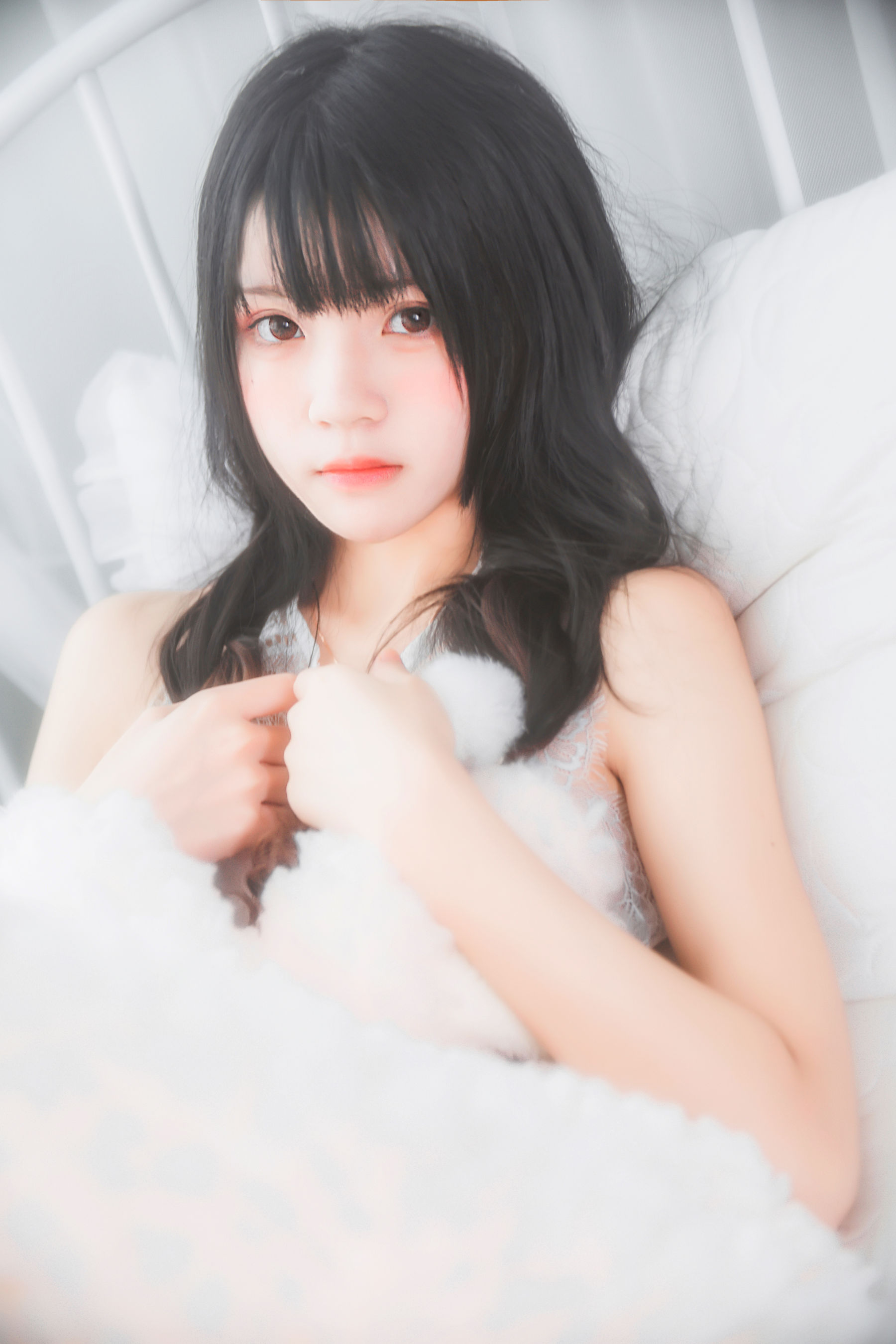 桜桃喵 冬眠系列 纯白私房-图28