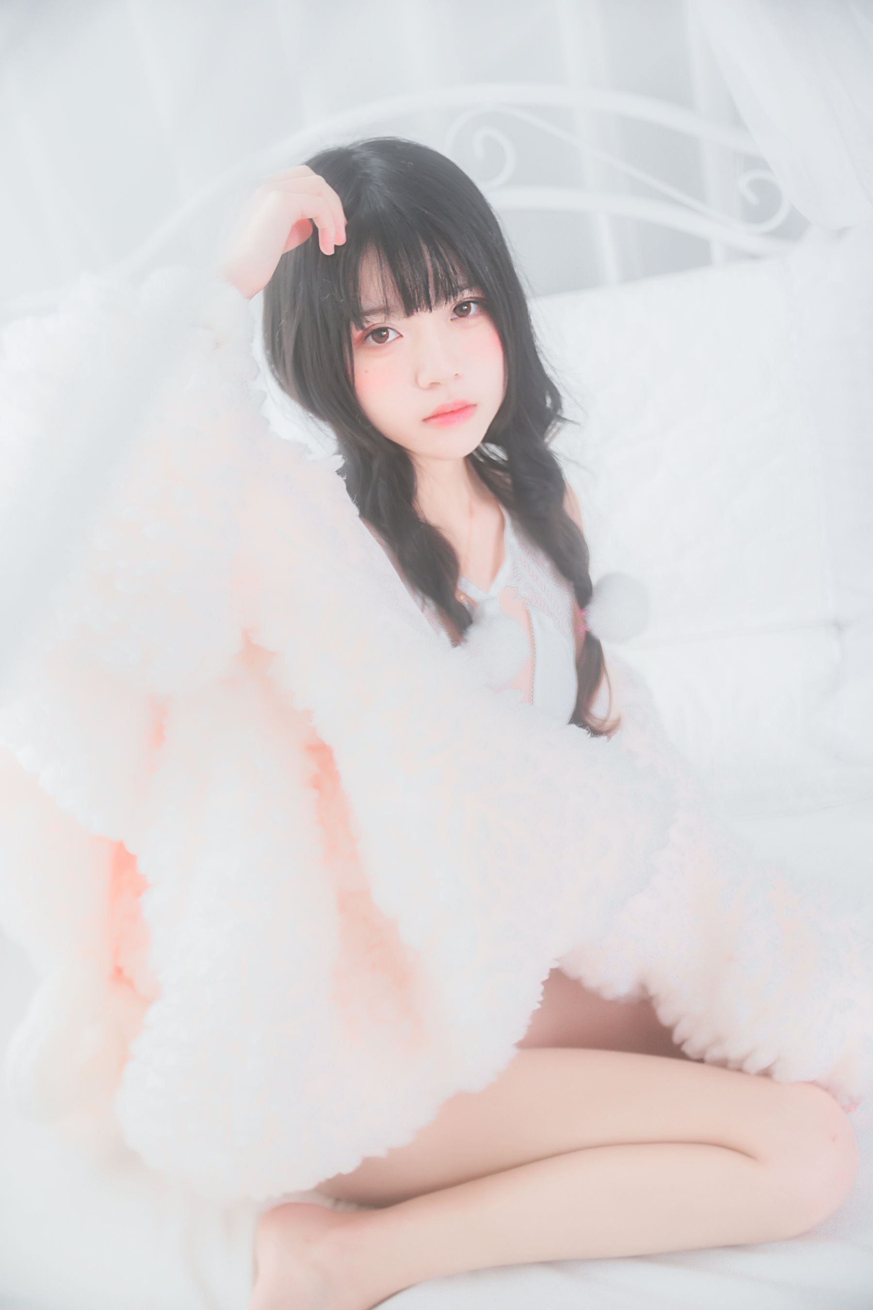 桜桃喵 冬眠系列 纯白私房-图41