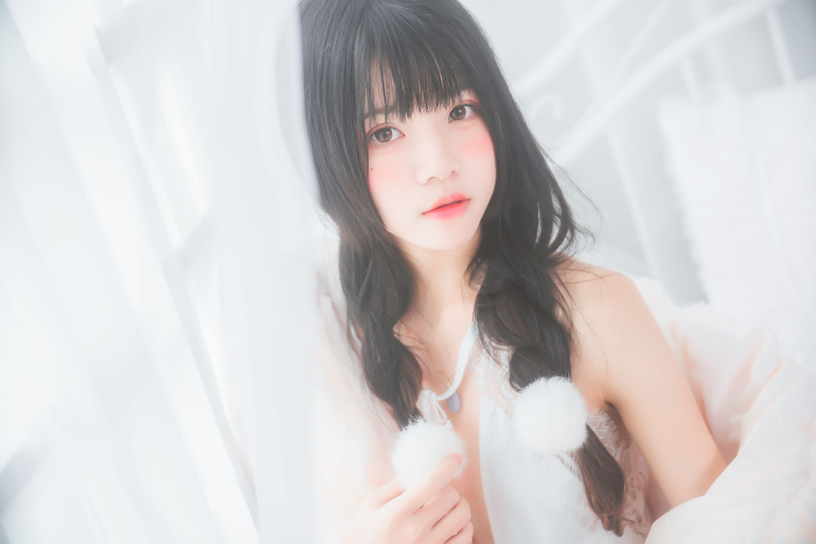 桜桃喵 冬眠系列 纯白私房-图43