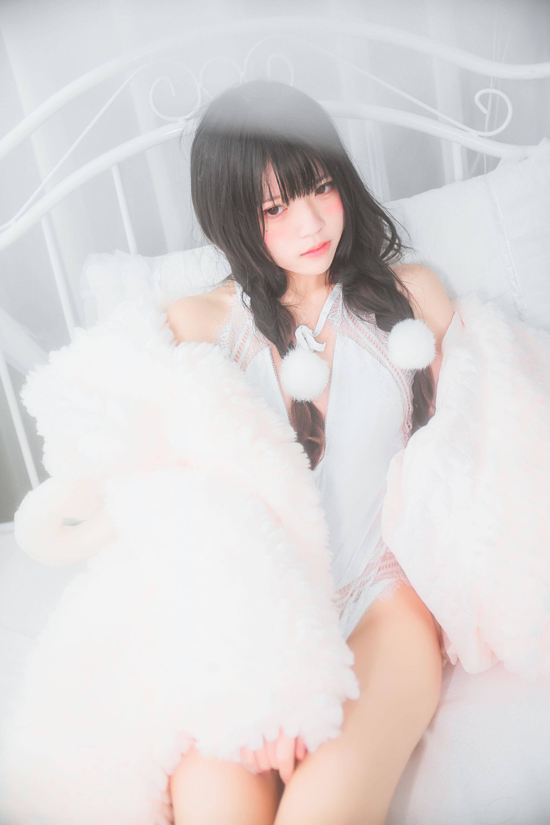 桜桃喵 冬眠系列 纯白私房-图44