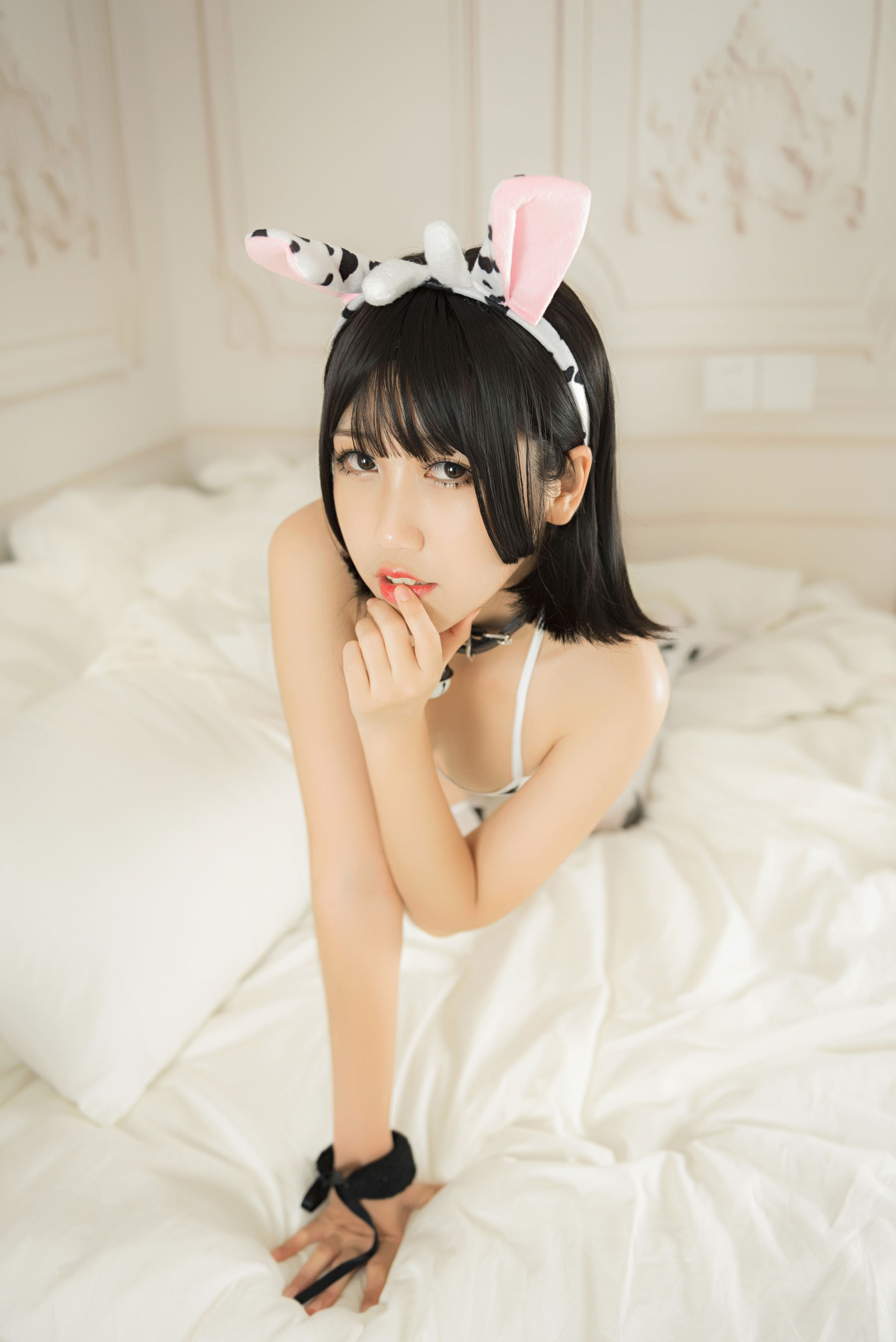 抖娘-利世图集 抖娘×不呆猫 牛奶-图10