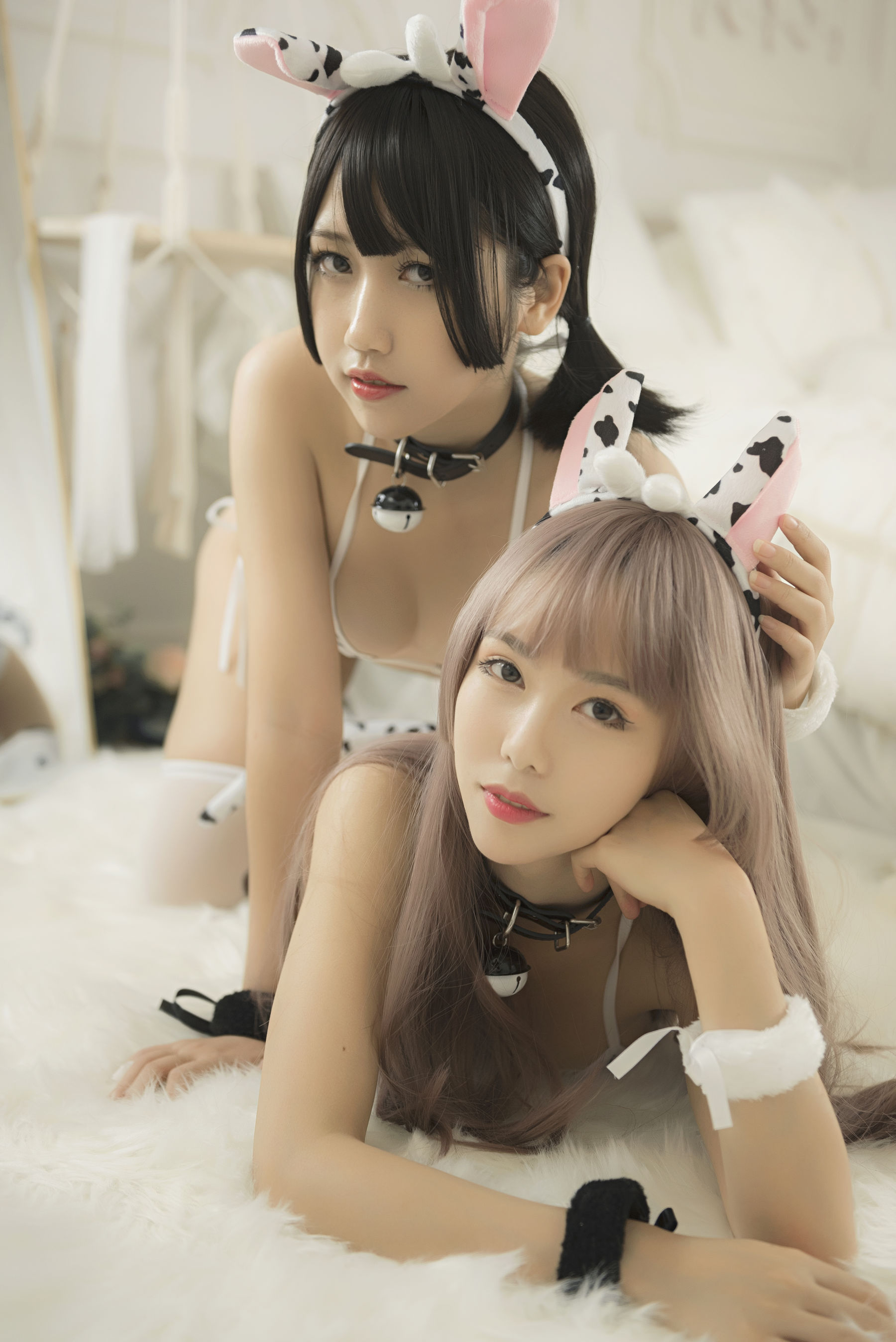 抖娘-利世图集 抖娘×不呆猫 牛奶-图30