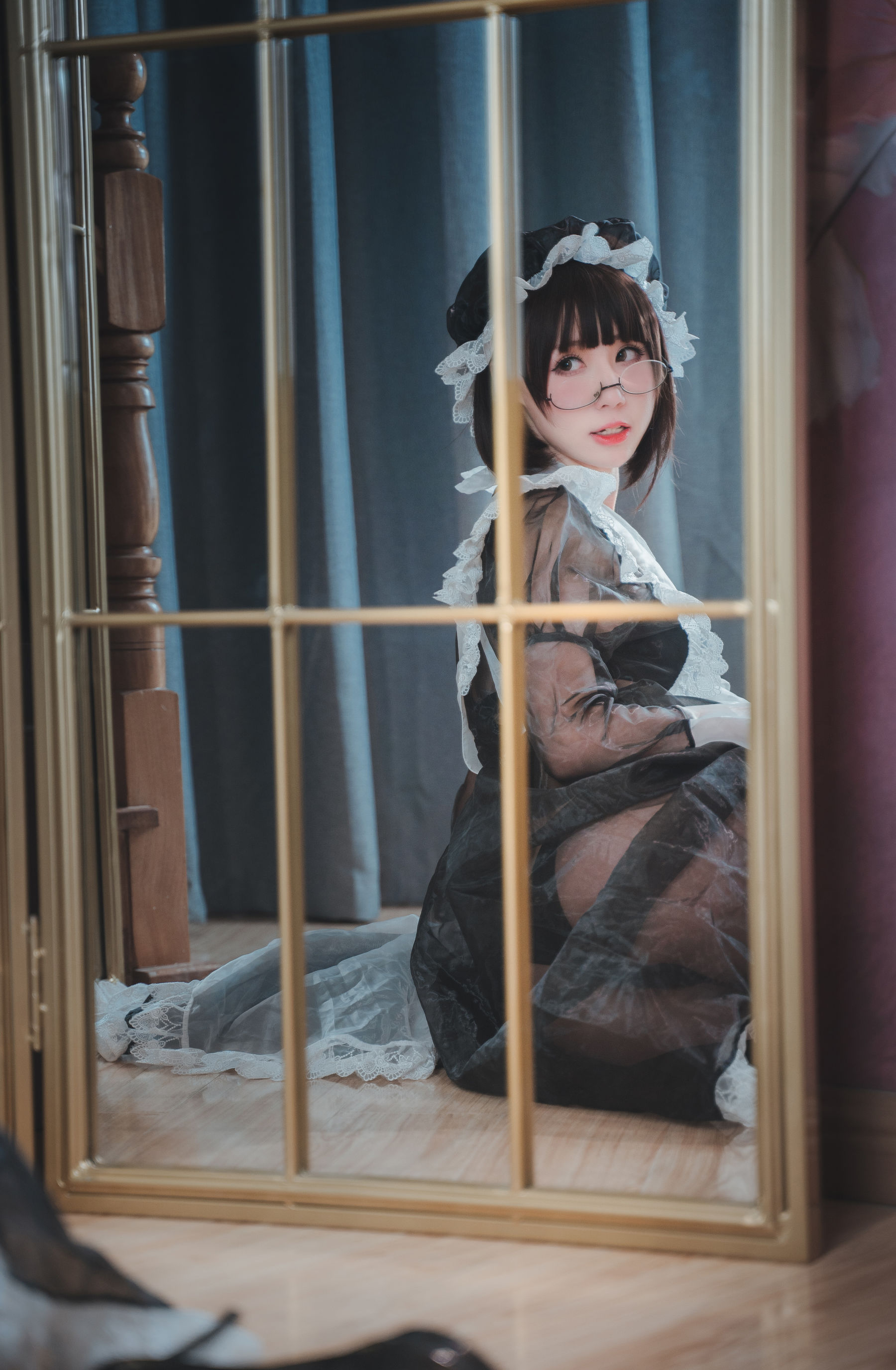 萌妹子南鸽 透明女仆-图26