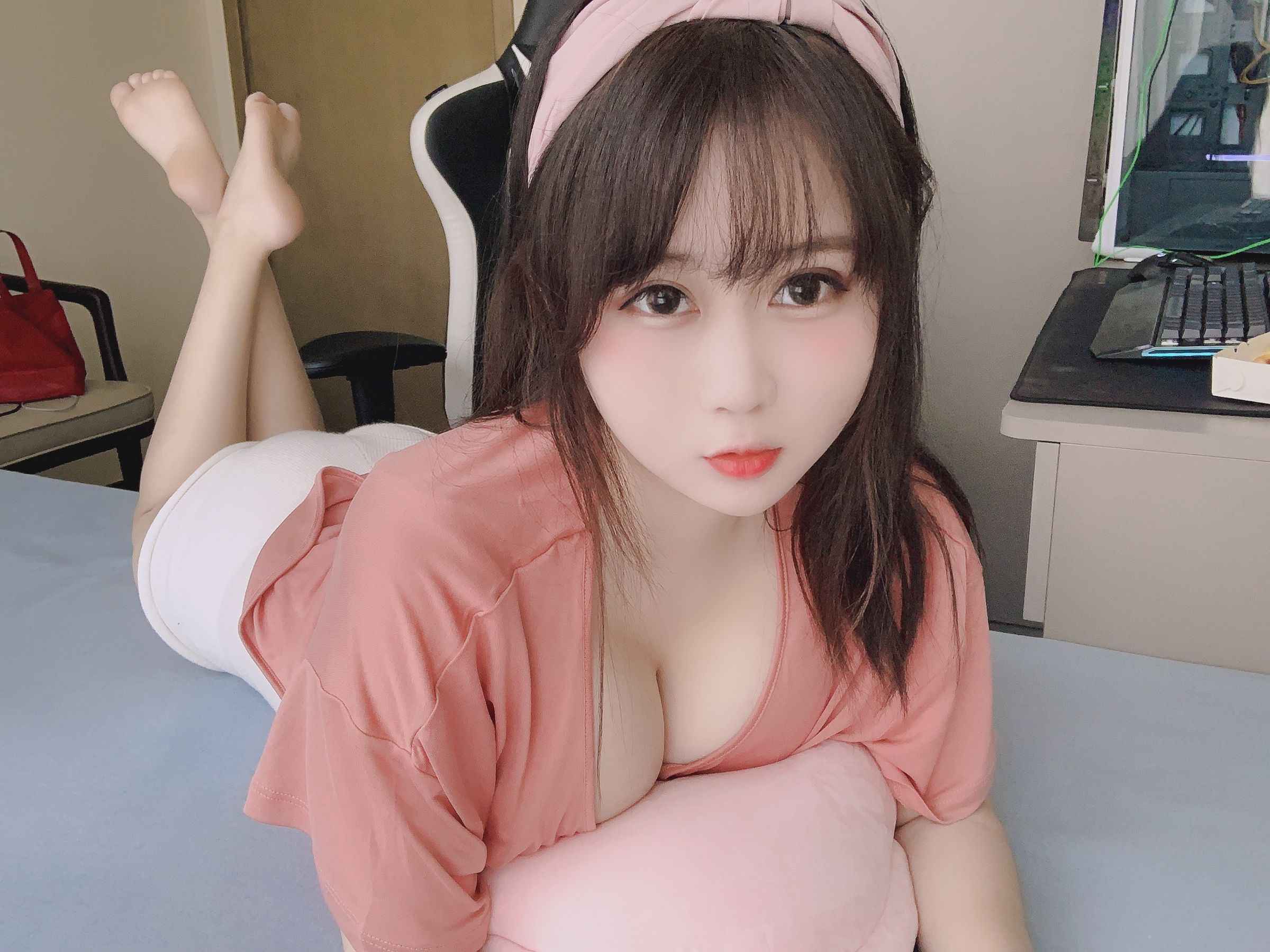 蜜桃少女是依酱呀 宅女日常-图18
