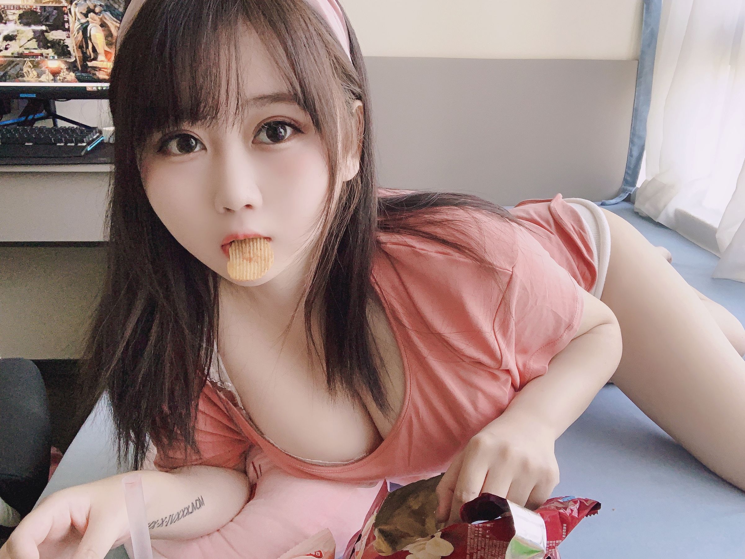 蜜桃少女是依酱呀 宅女日常-图21