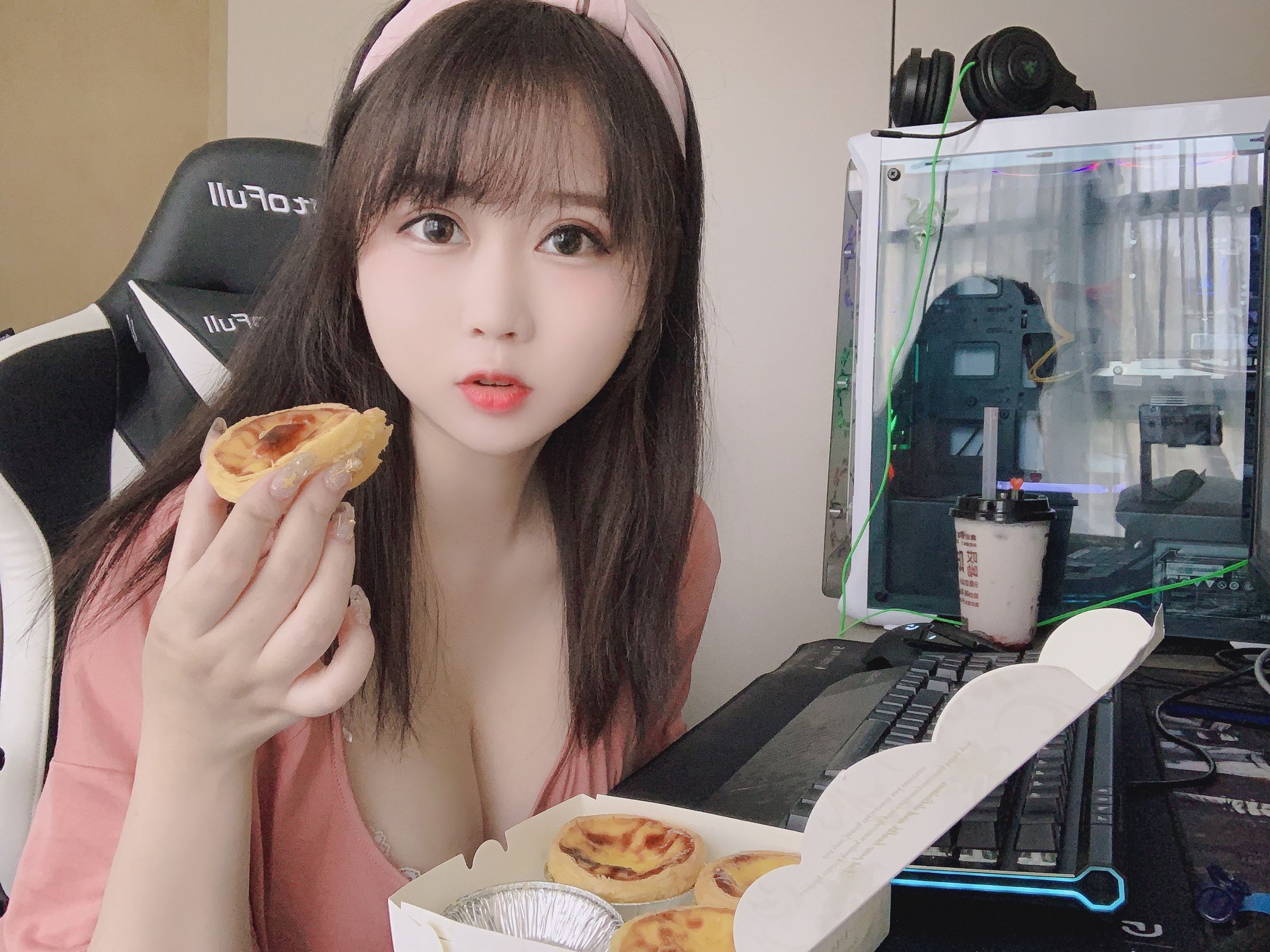 蜜桃少女是依酱呀 宅女日常-图23