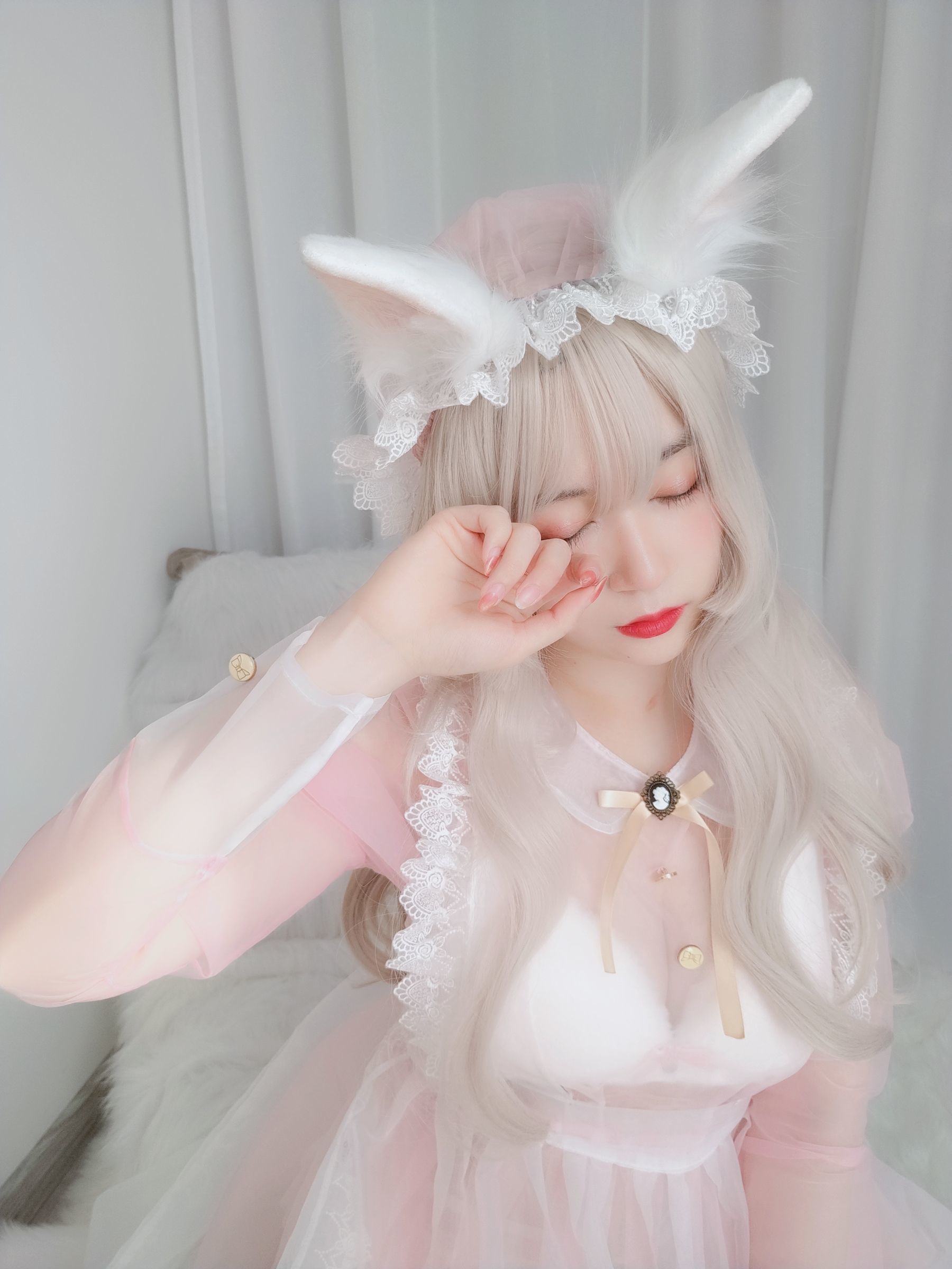 Coser小姐姐白银 女仆小兔子-图9