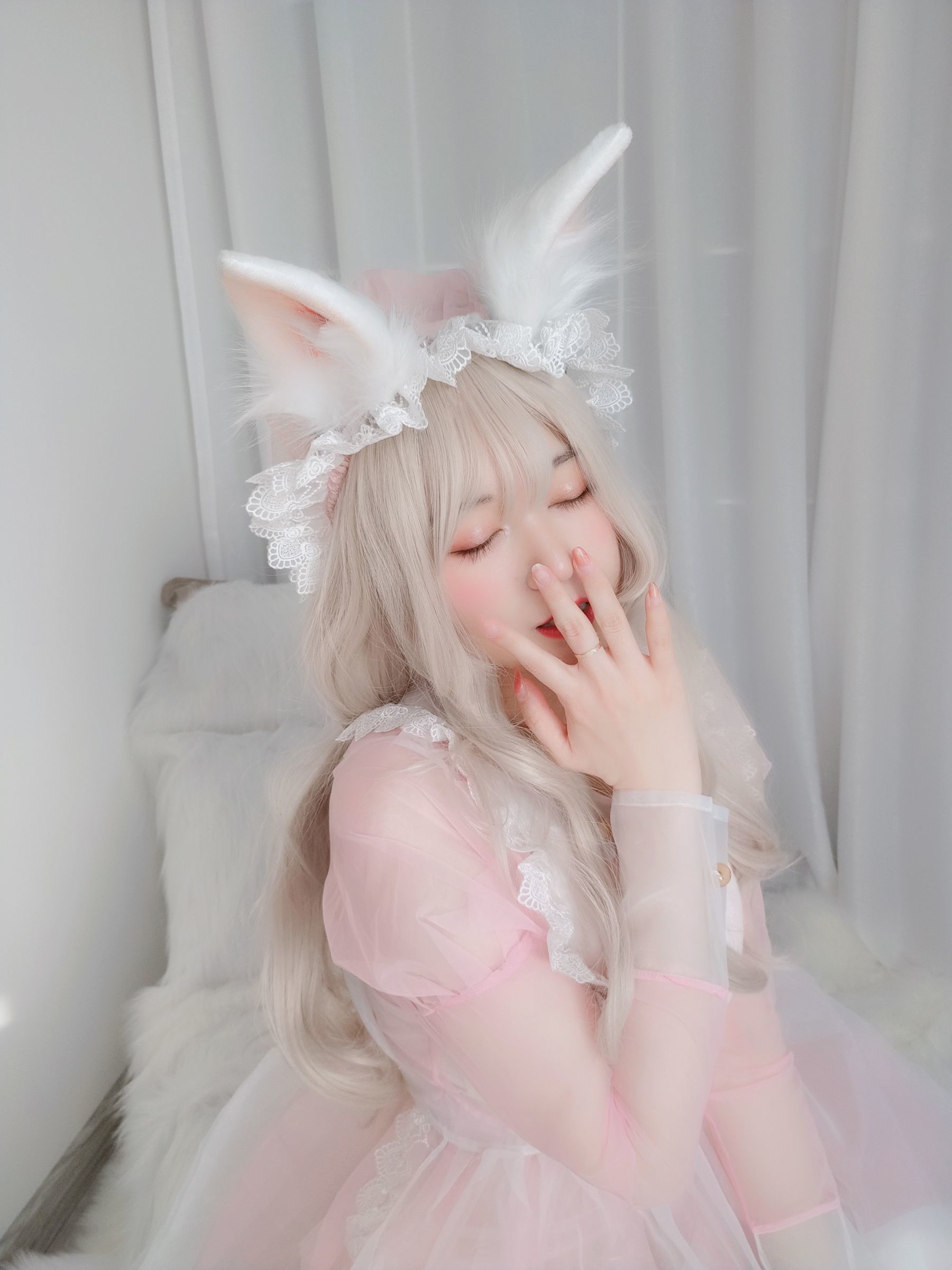 Coser小姐姐白银 女仆小兔子-图11