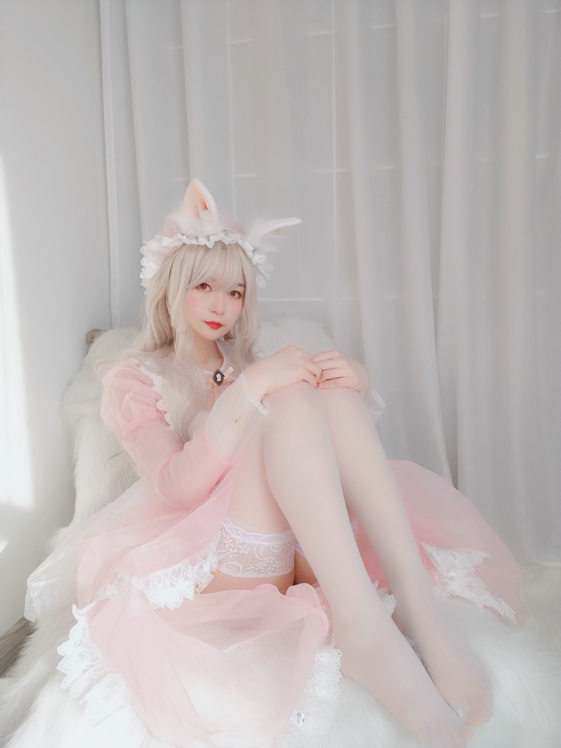 Coser小姐姐白银 女仆小兔子-图18