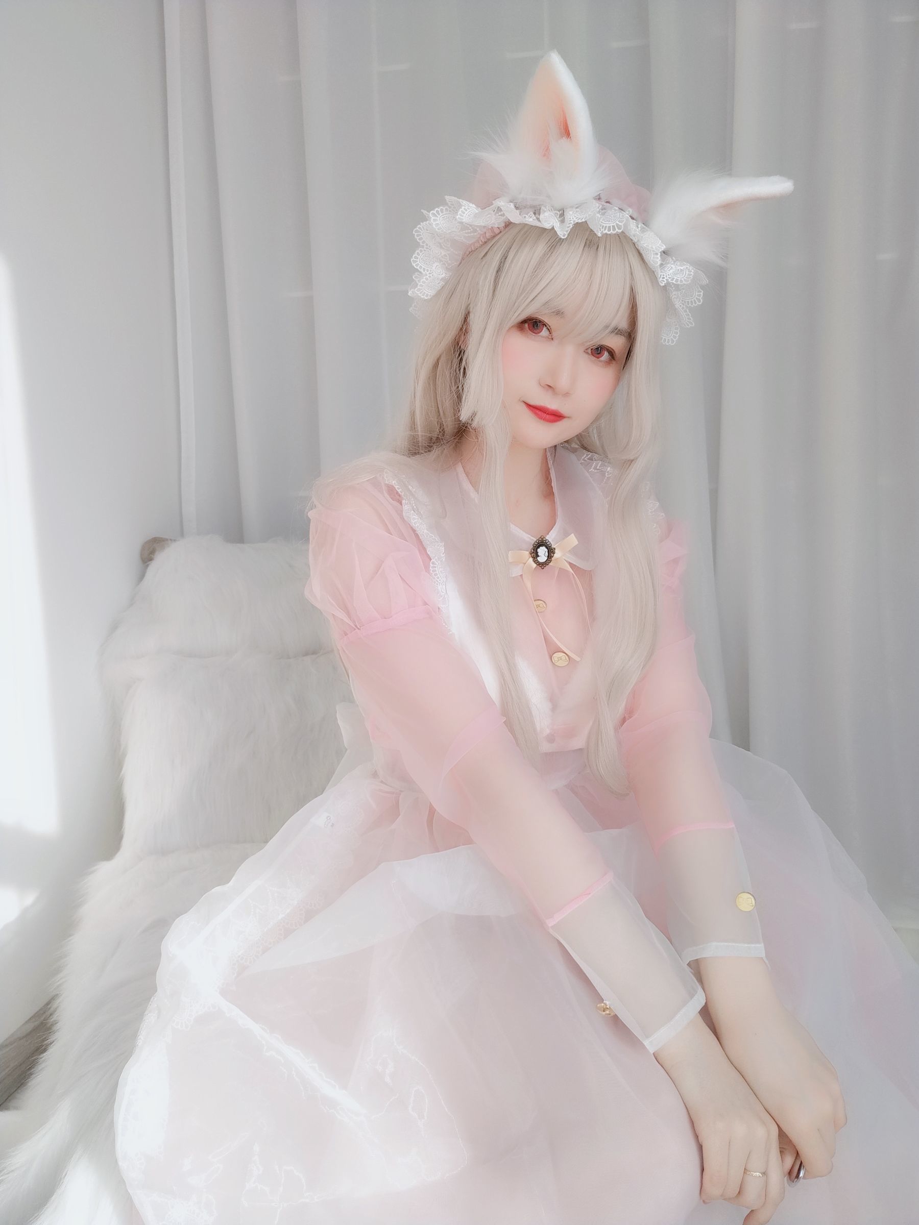 Coser小姐姐白银 女仆小兔子-图19