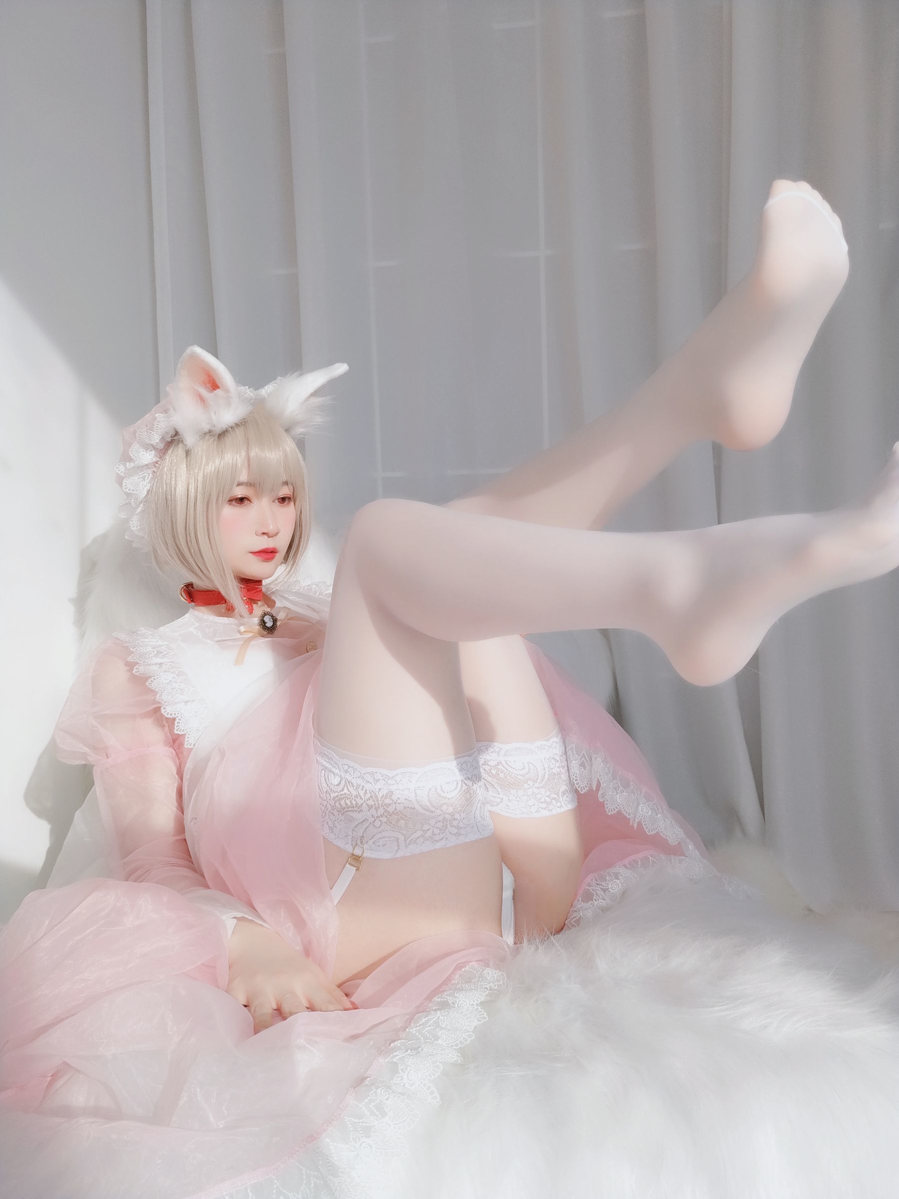 Coser小姐姐白银 女仆小兔子-图27