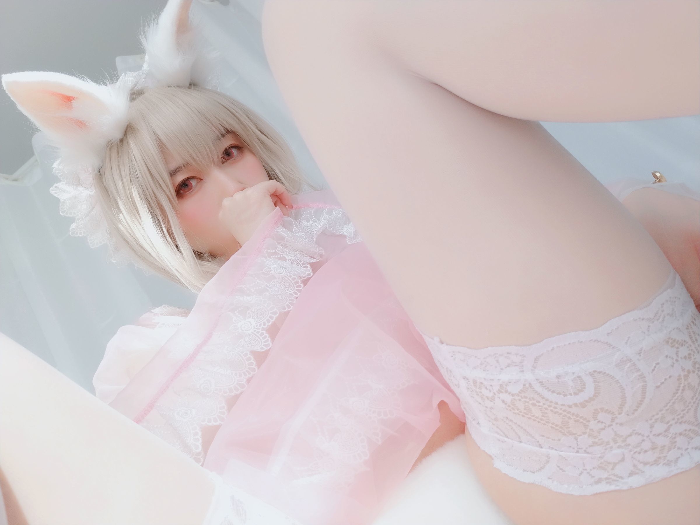 Coser小姐姐白银 女仆小兔子-图42