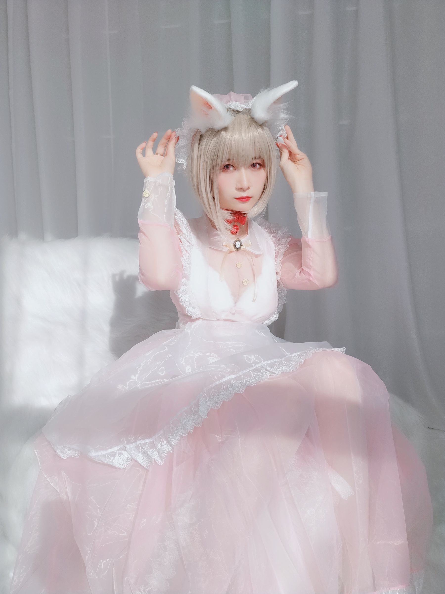 Coser小姐姐白银 女仆小兔子-图78