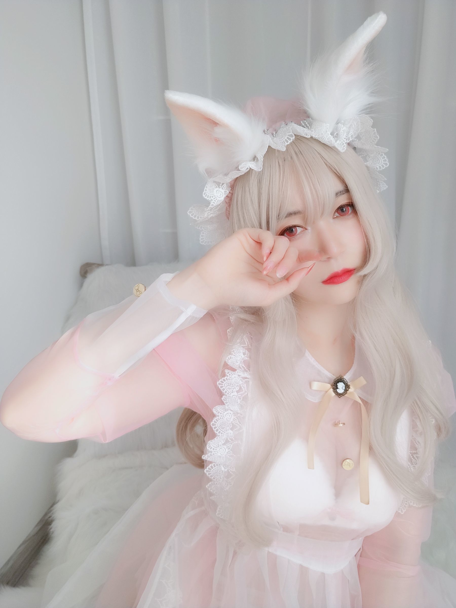 Coser小姐姐白银 女仆小兔子-图7